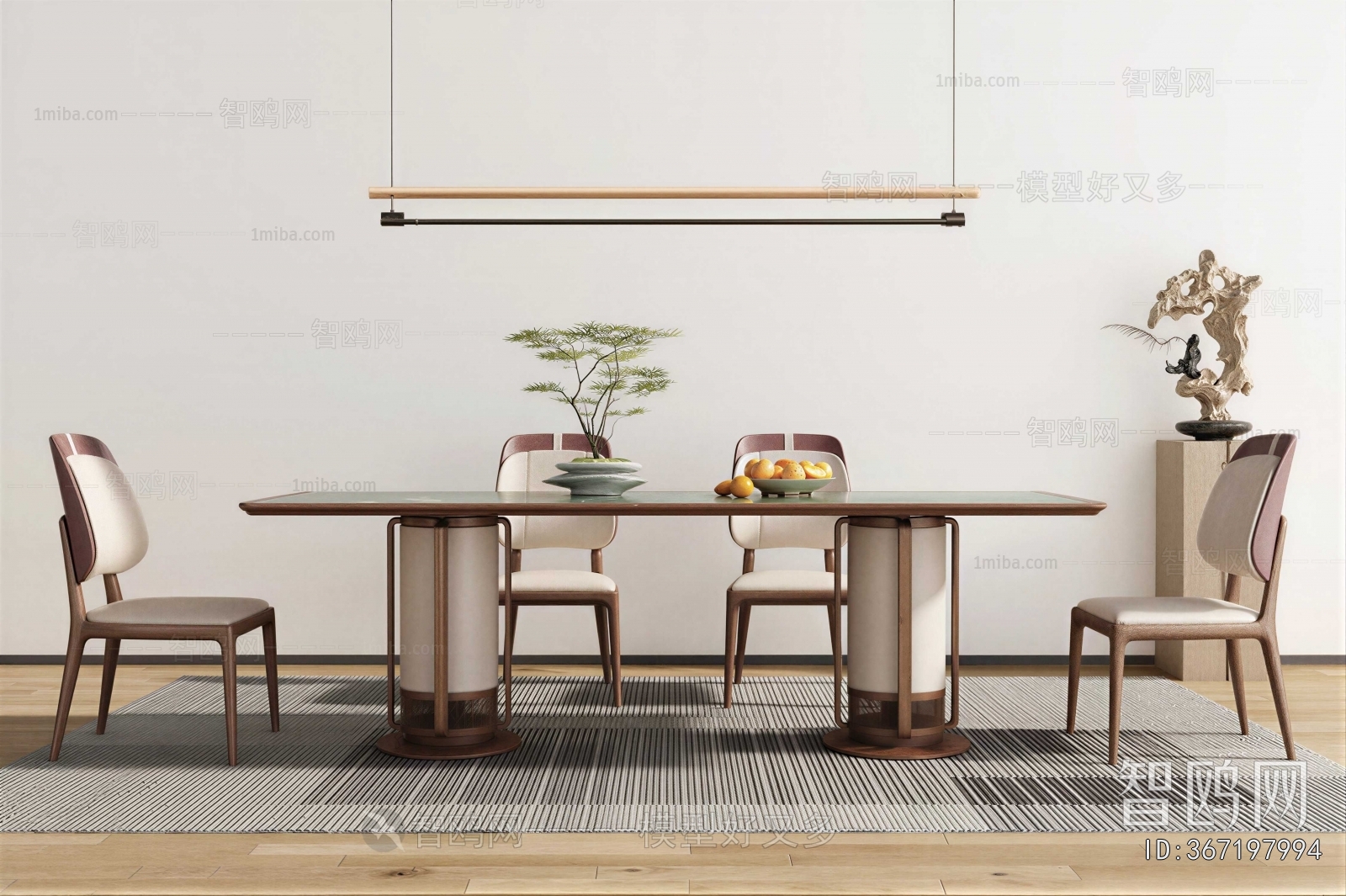 New Chinese Style Dining Table And Chairs