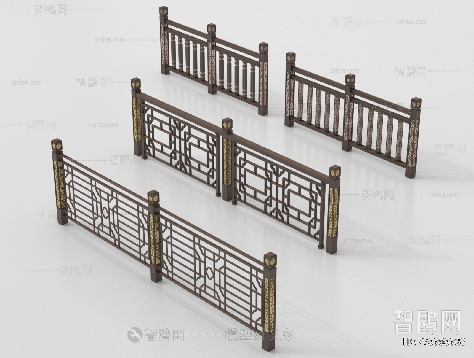 New Chinese Style Guardrail