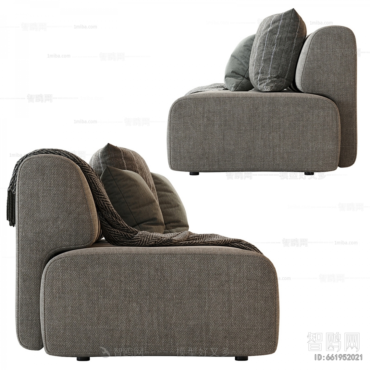 Modern Three-seat Sofa