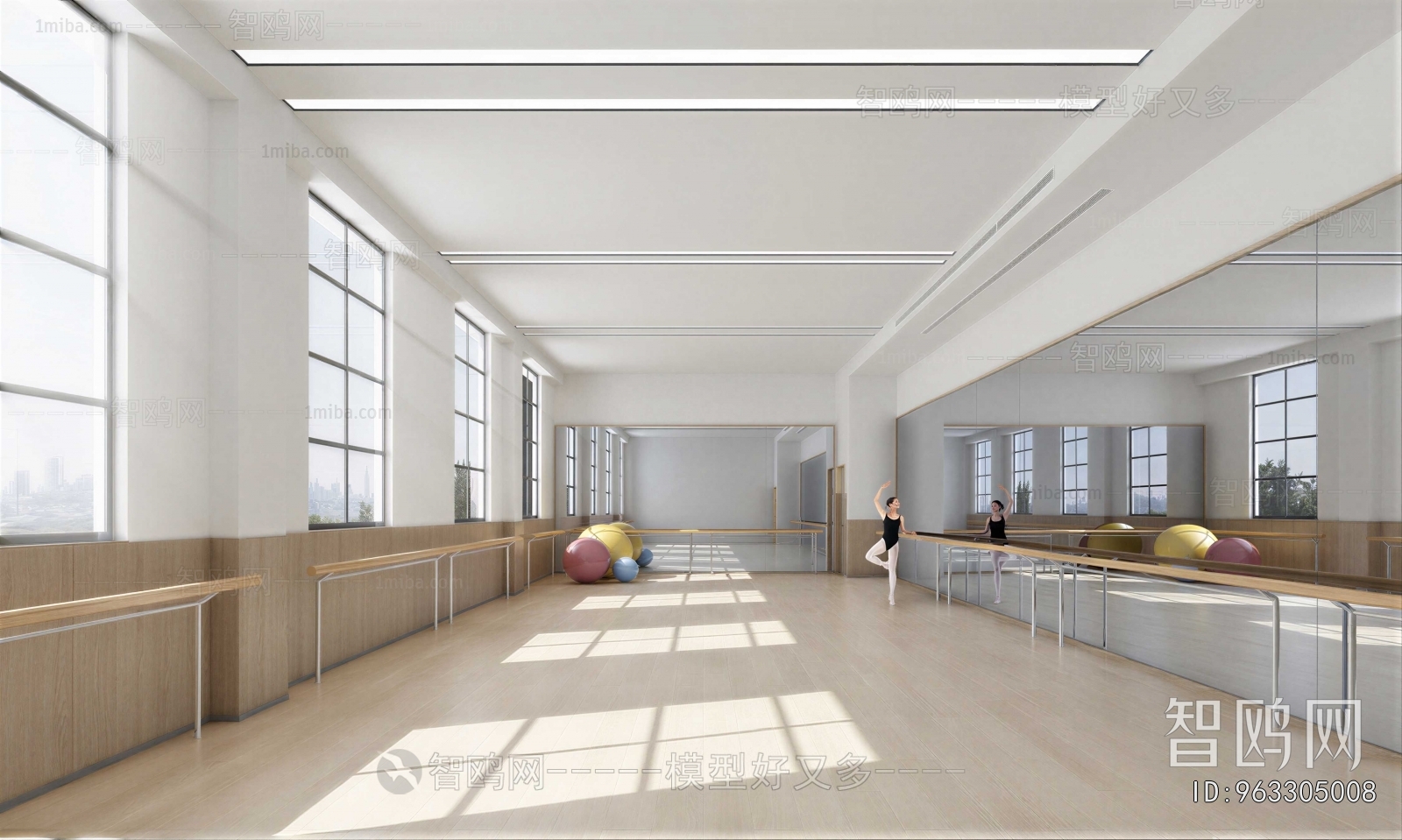 Modern Dance Classroom