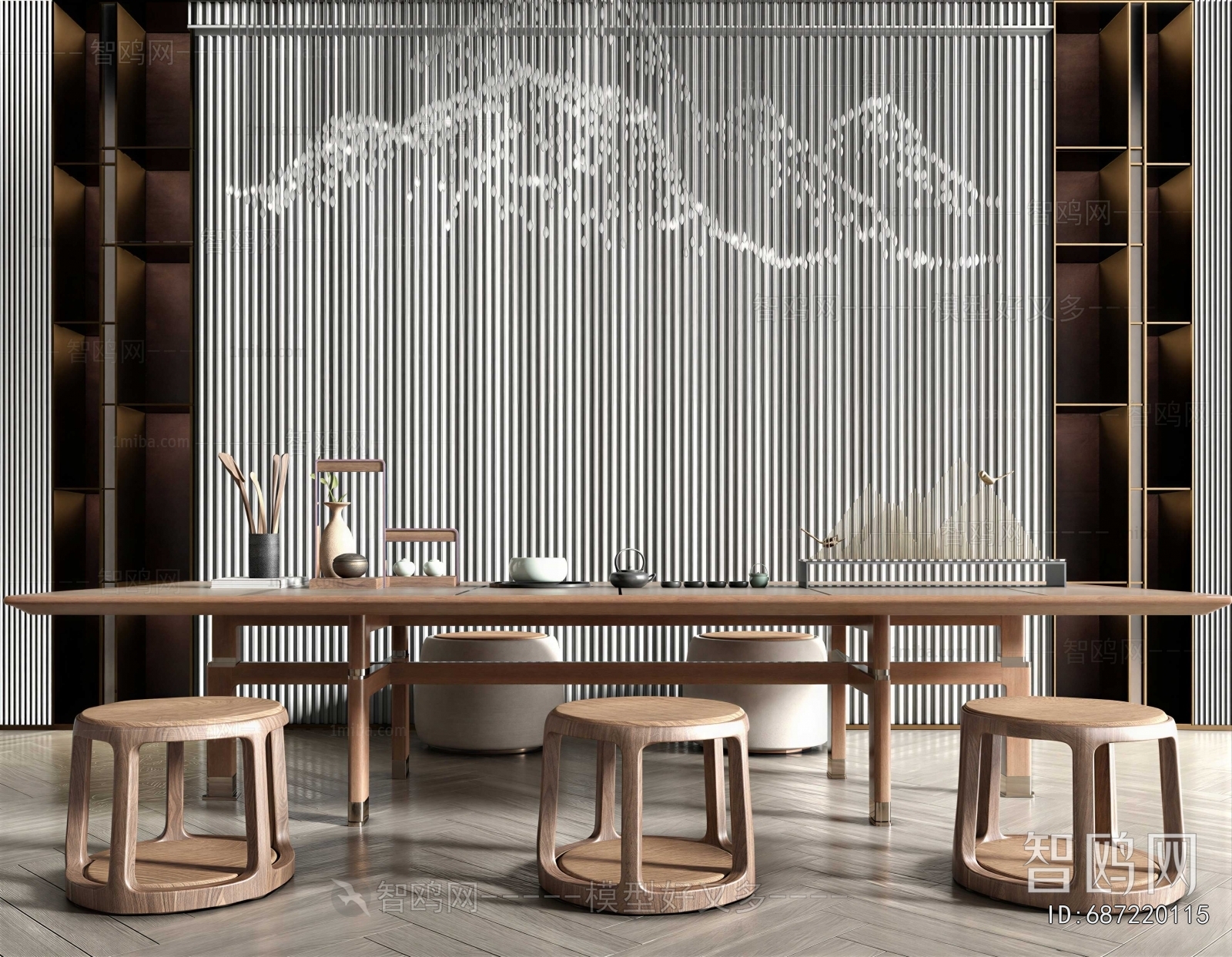 New Chinese Style Tea Tables And Chairs