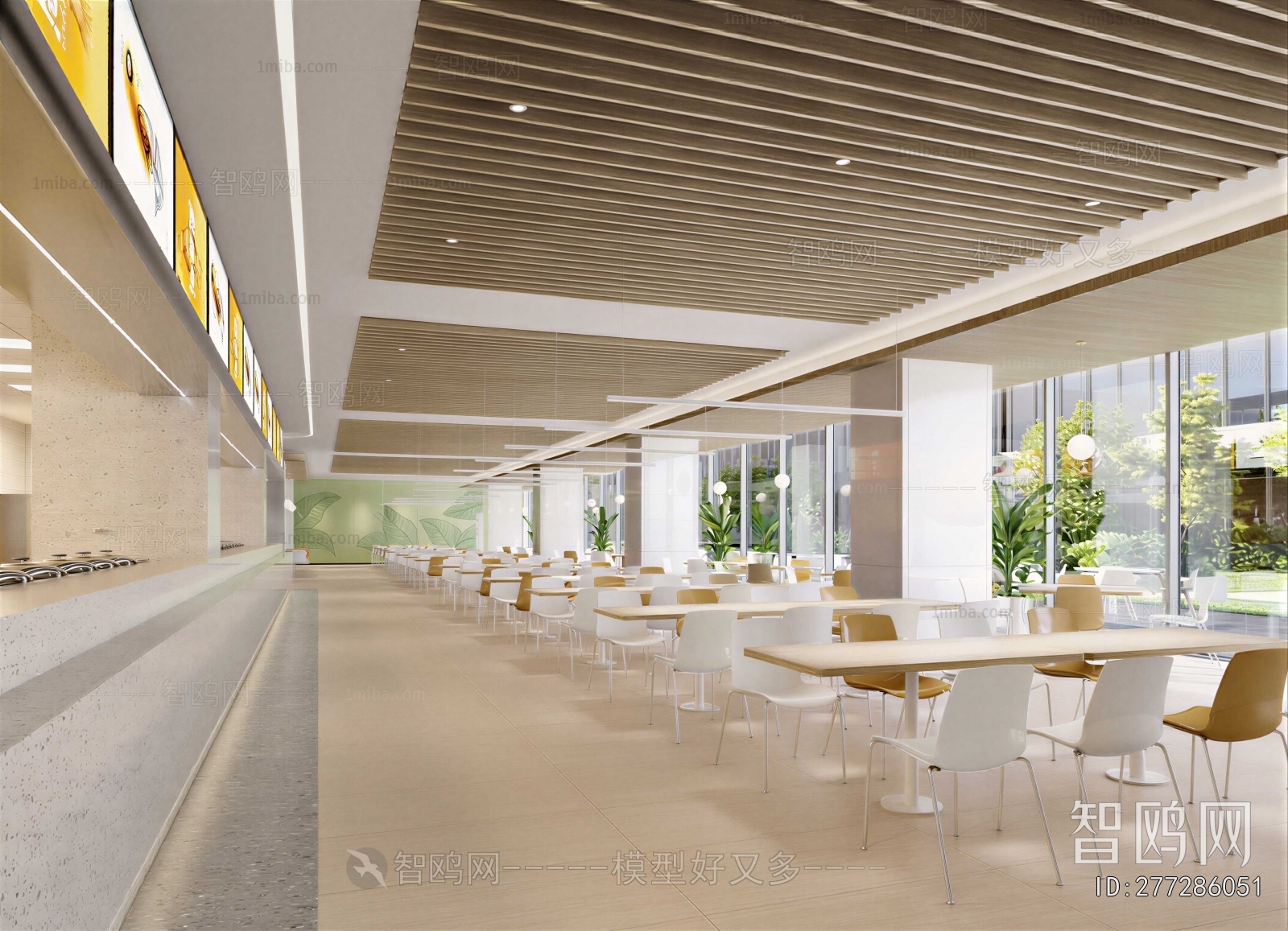 Modern Office Canteen