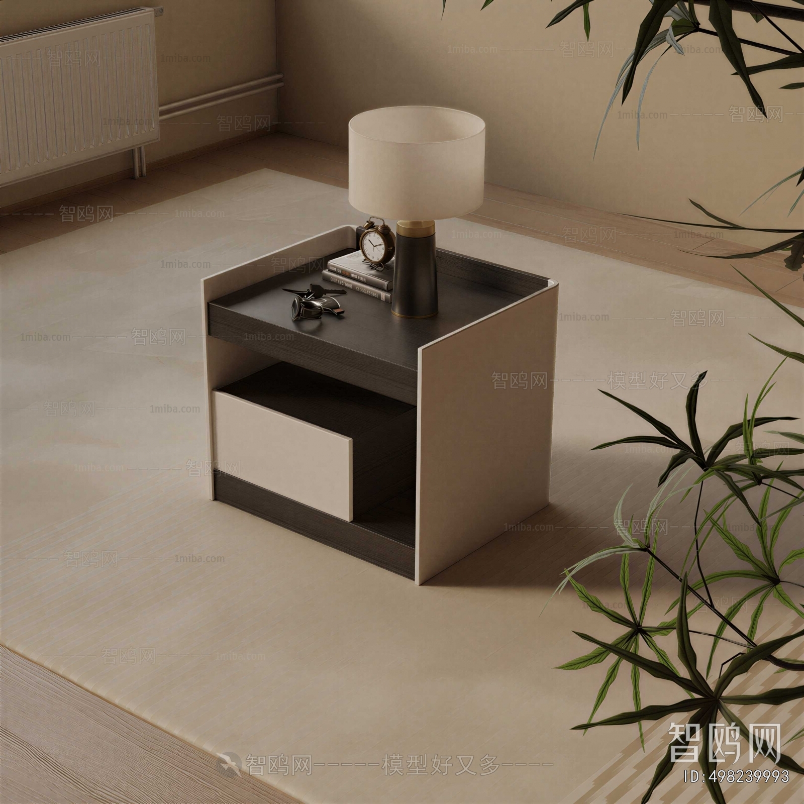 Modern Bedside Cupboard