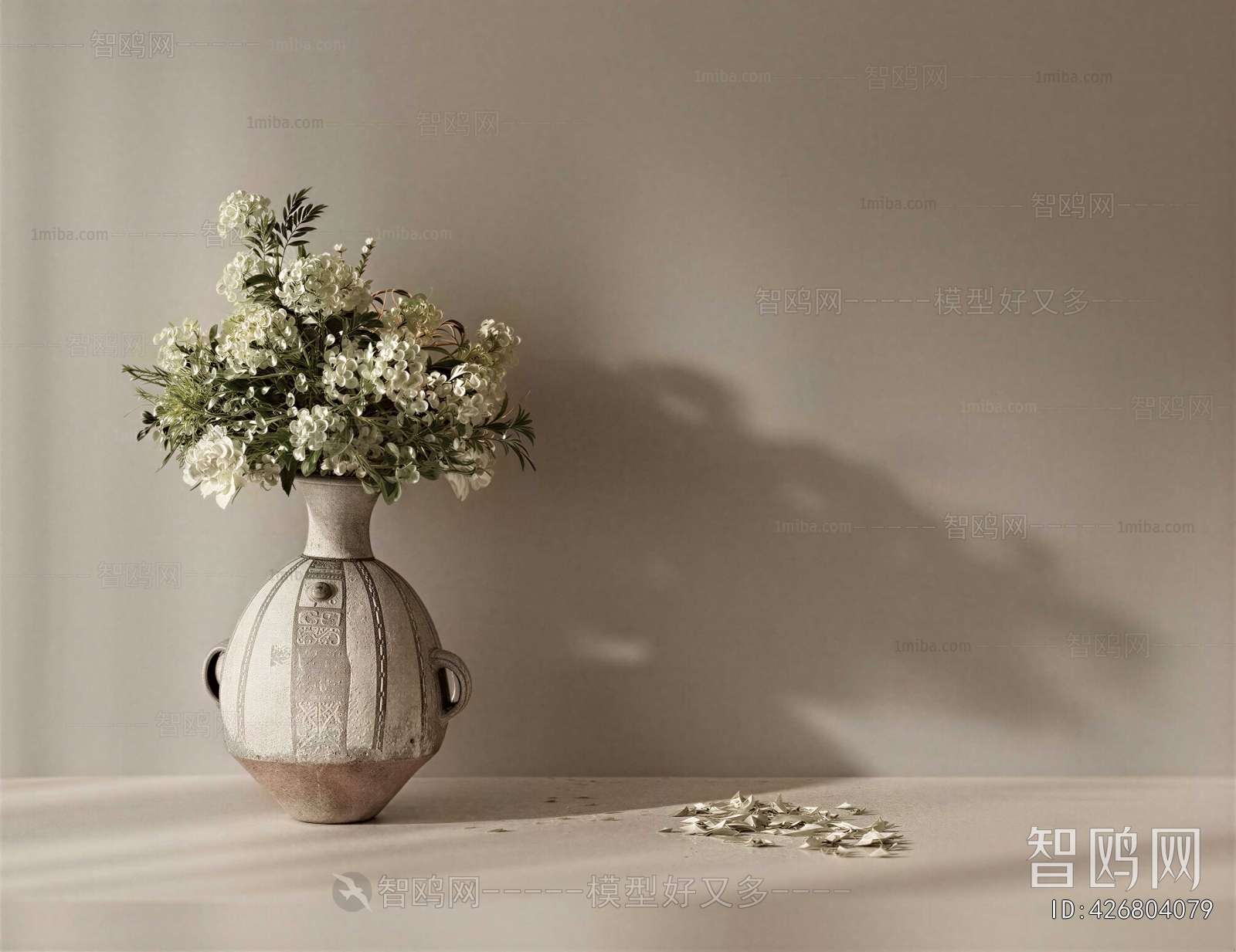 Wabi-sabi Style Flower Arrangement