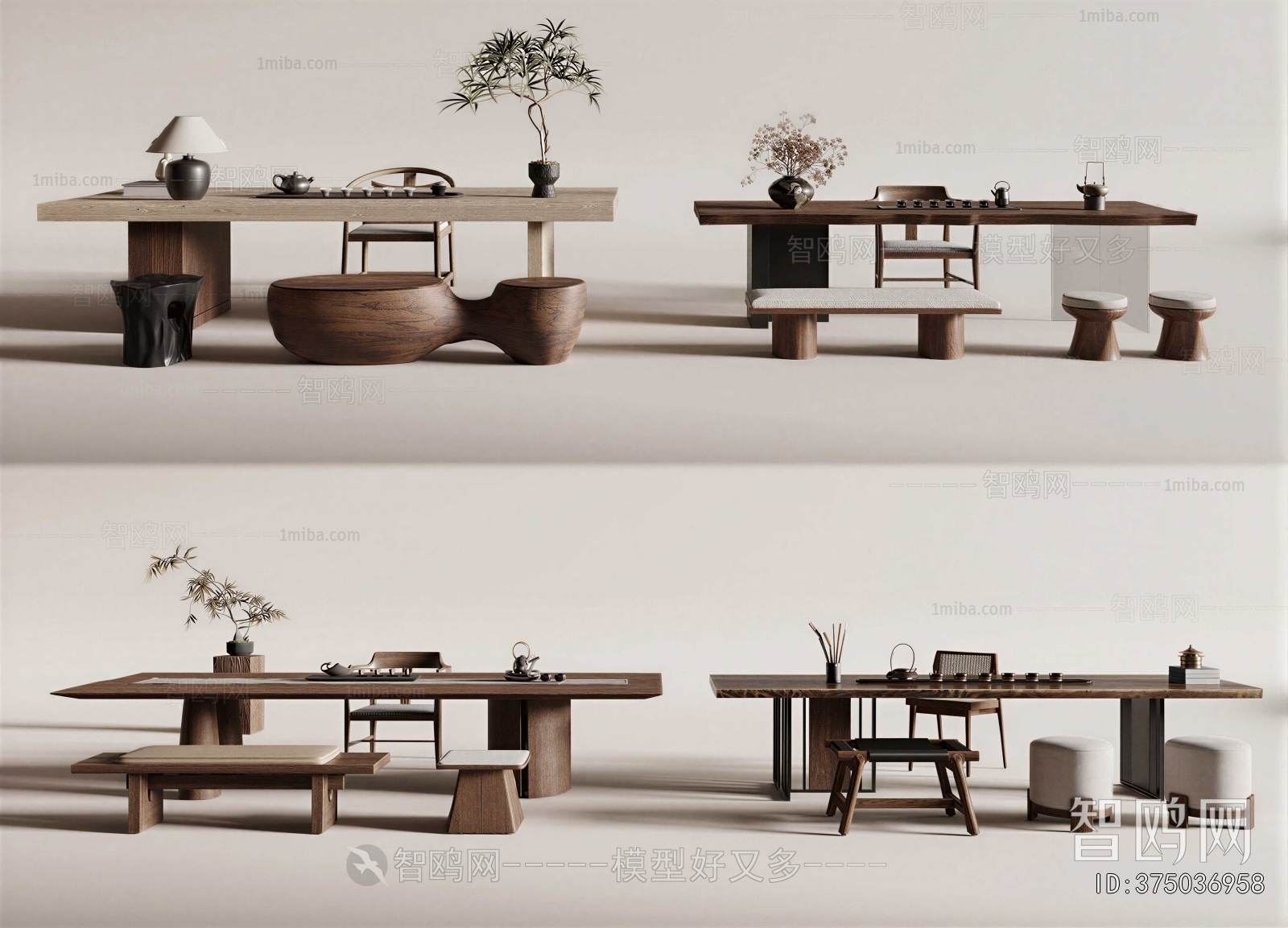New Chinese Style Tea Tables And Chairs