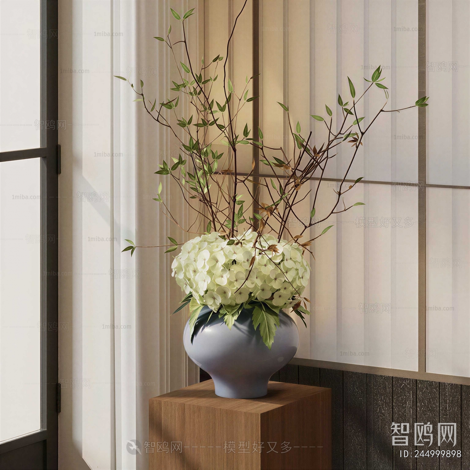 New Chinese Style Flower Arrangement