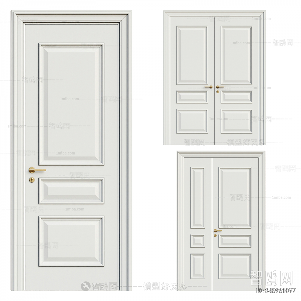 Modern Single Door