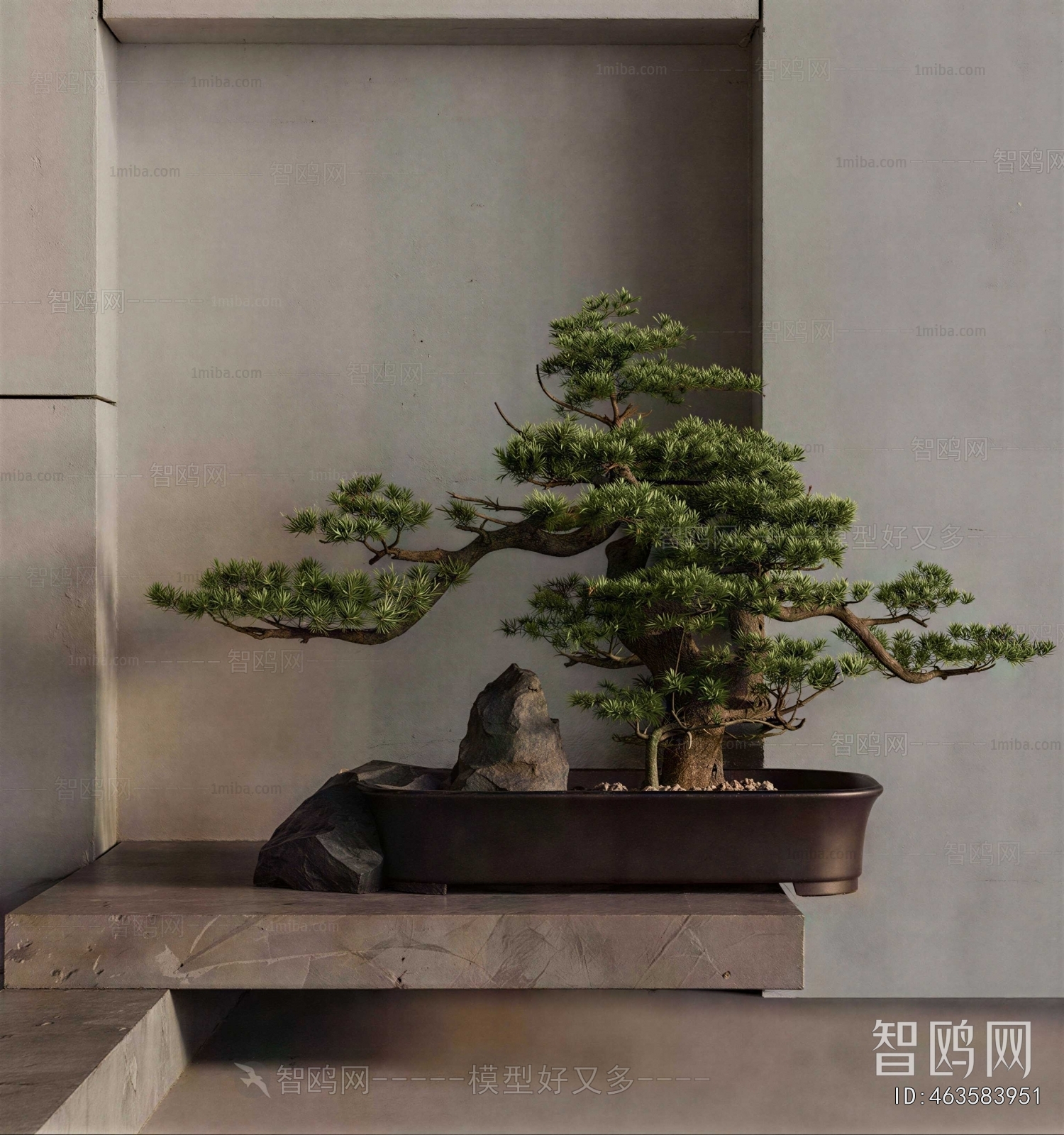 New Chinese Style Bonsai