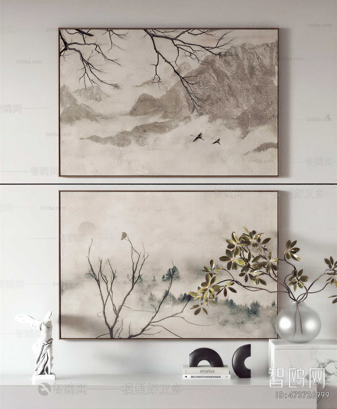 Wabi-sabi Style Painting