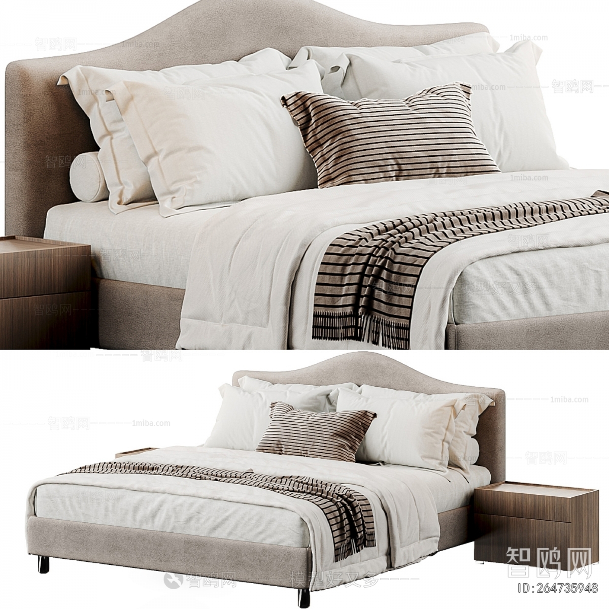 Modern Double Bed