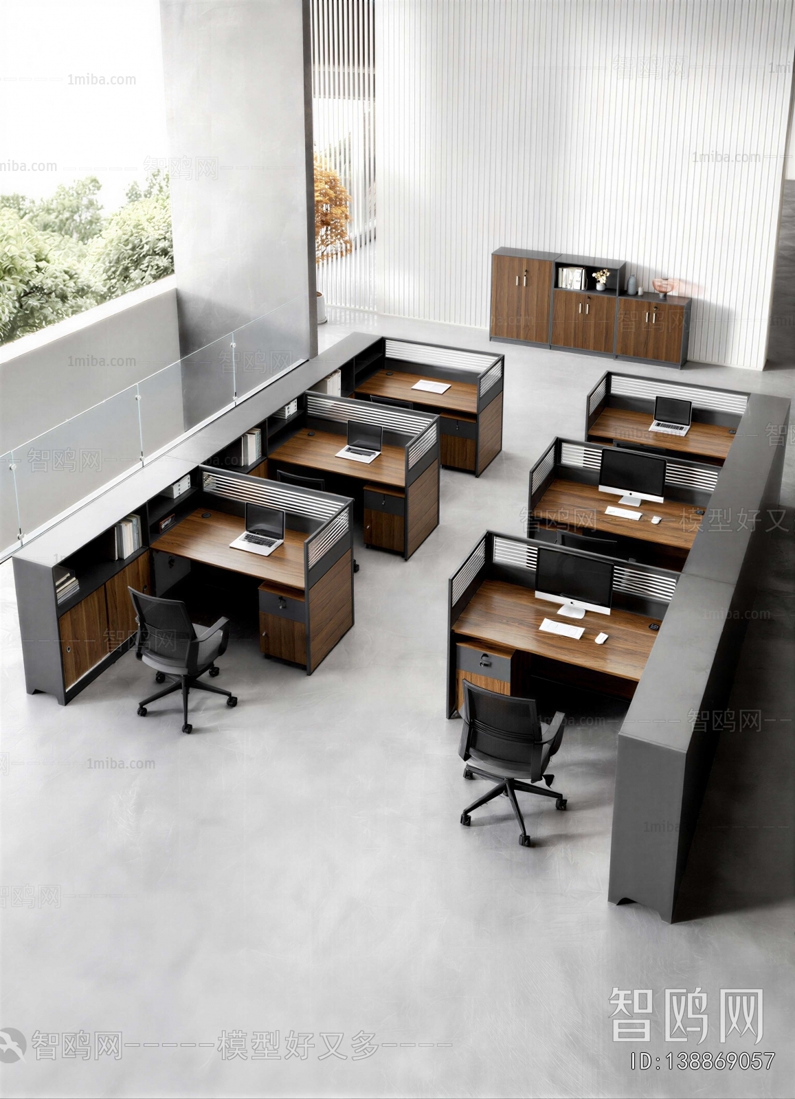 Modern Office Desk And Chair