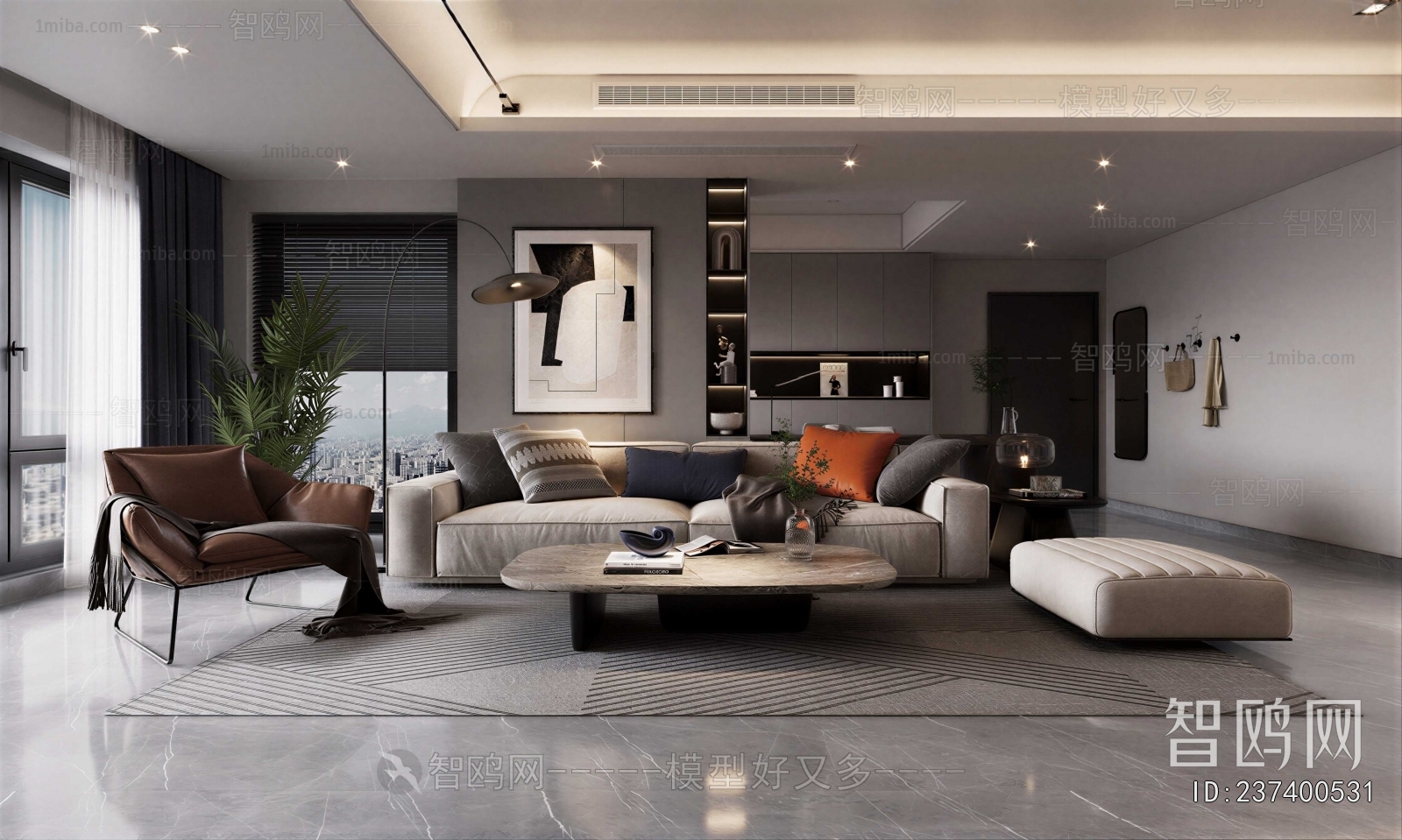 Modern A Living Room