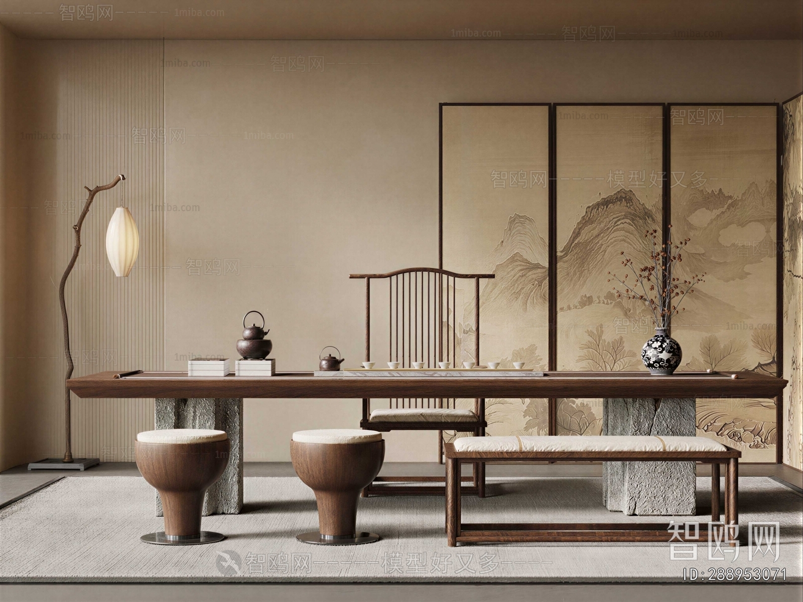 New Chinese Style Tea Tables And Chairs