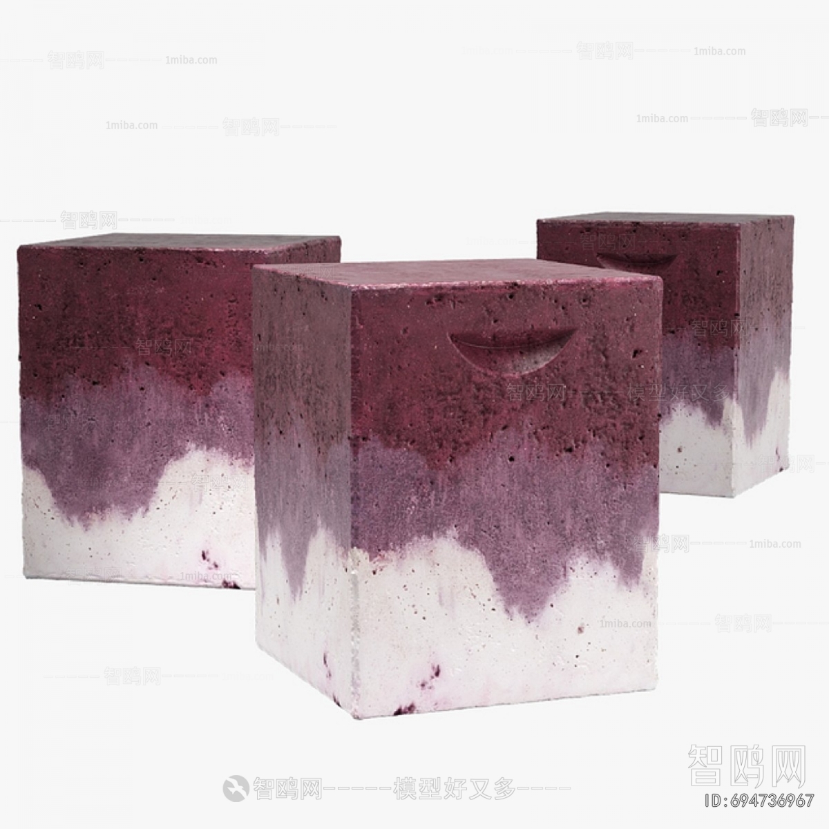 Wabi-sabi Style Stool