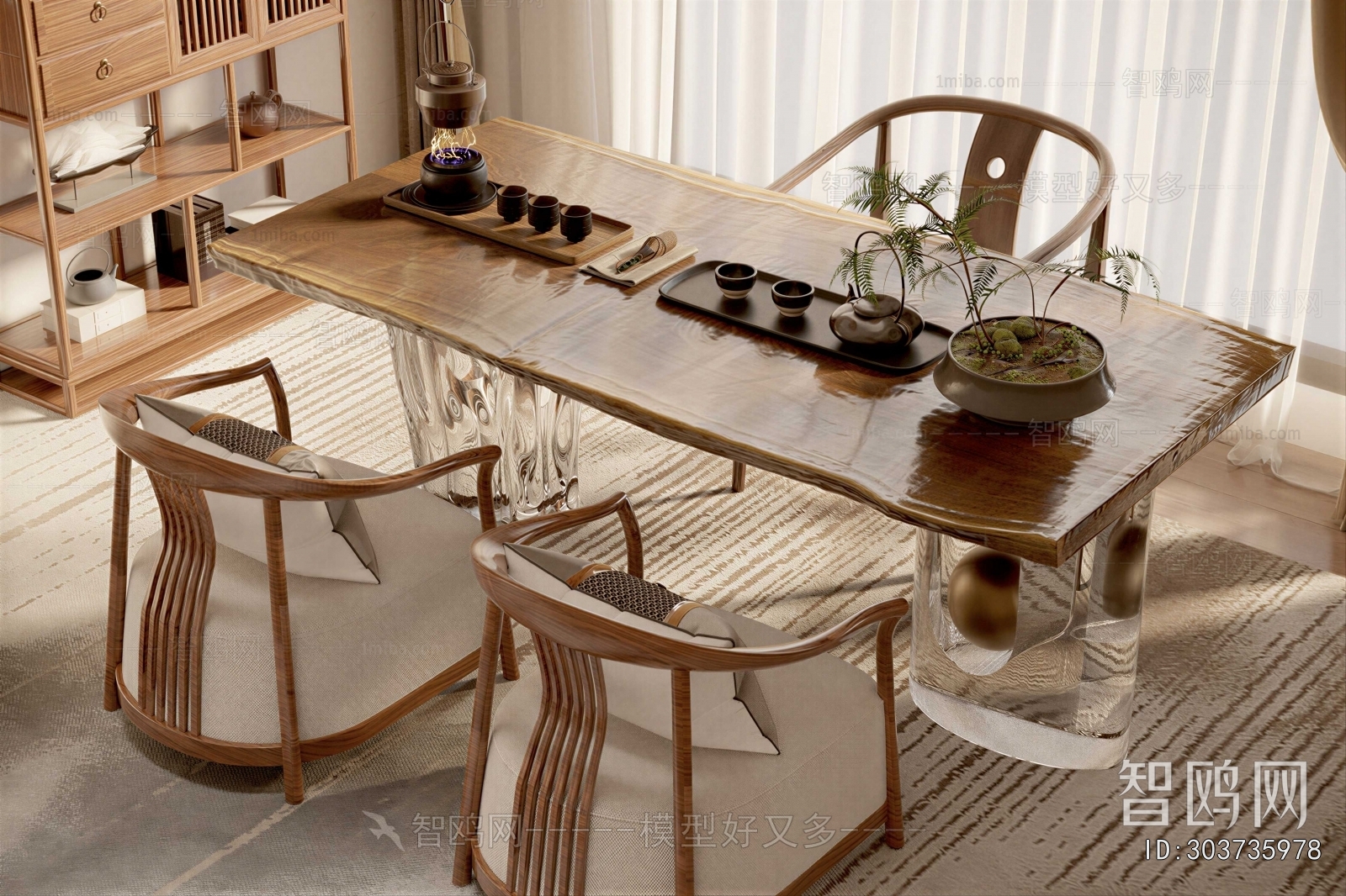 New Chinese Style Tea Tables And Chairs