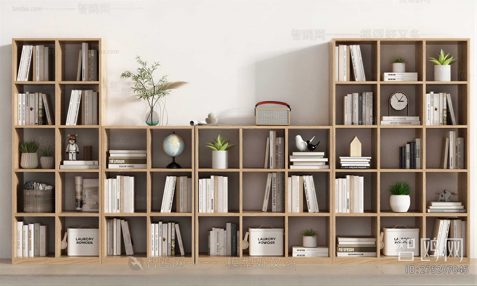 Nordic Style Bookshelf