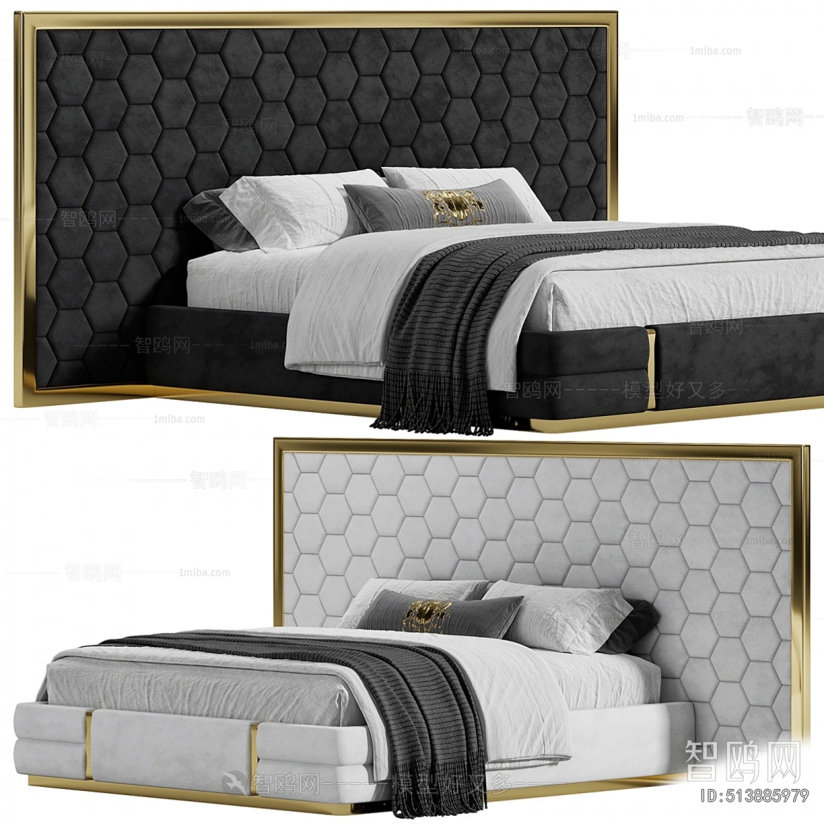 Modern Double Bed