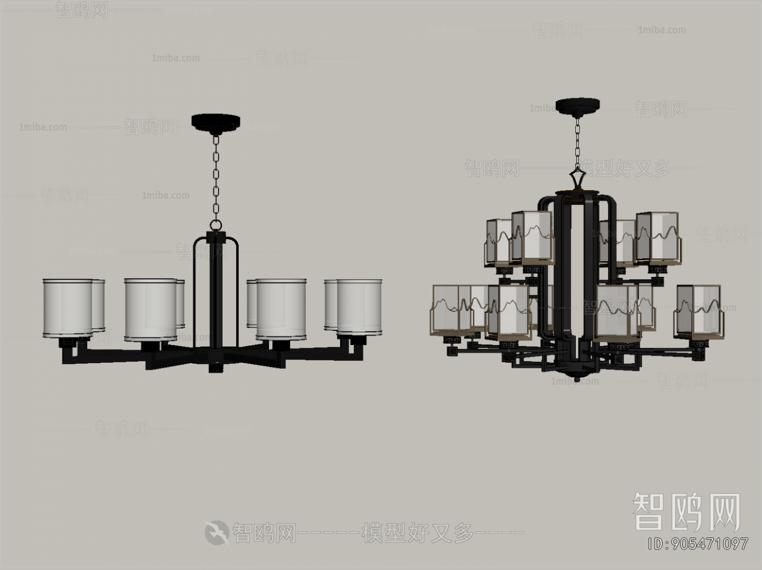 New Chinese Style Droplight