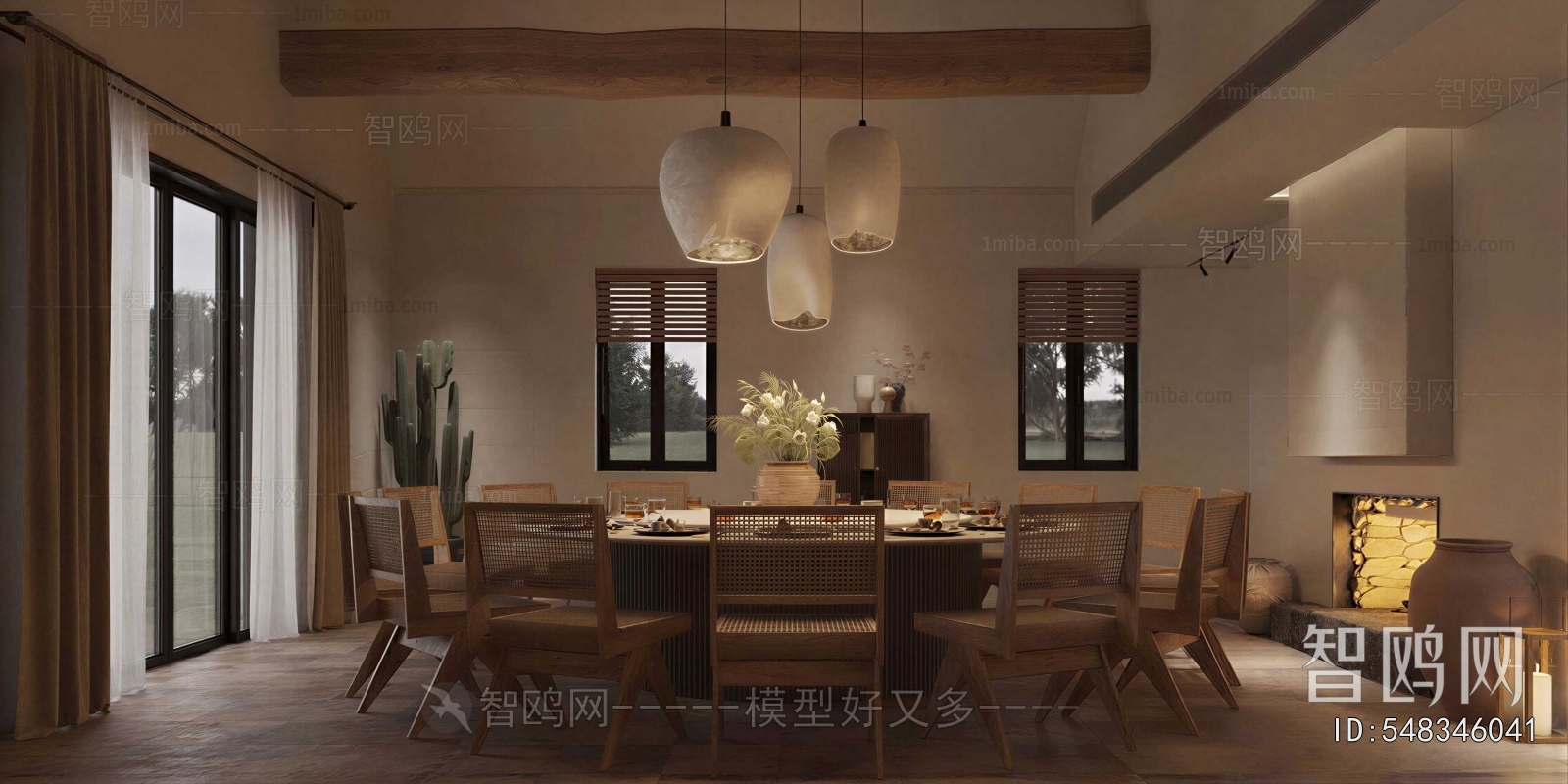 Wabi-sabi Style Restaurant Box