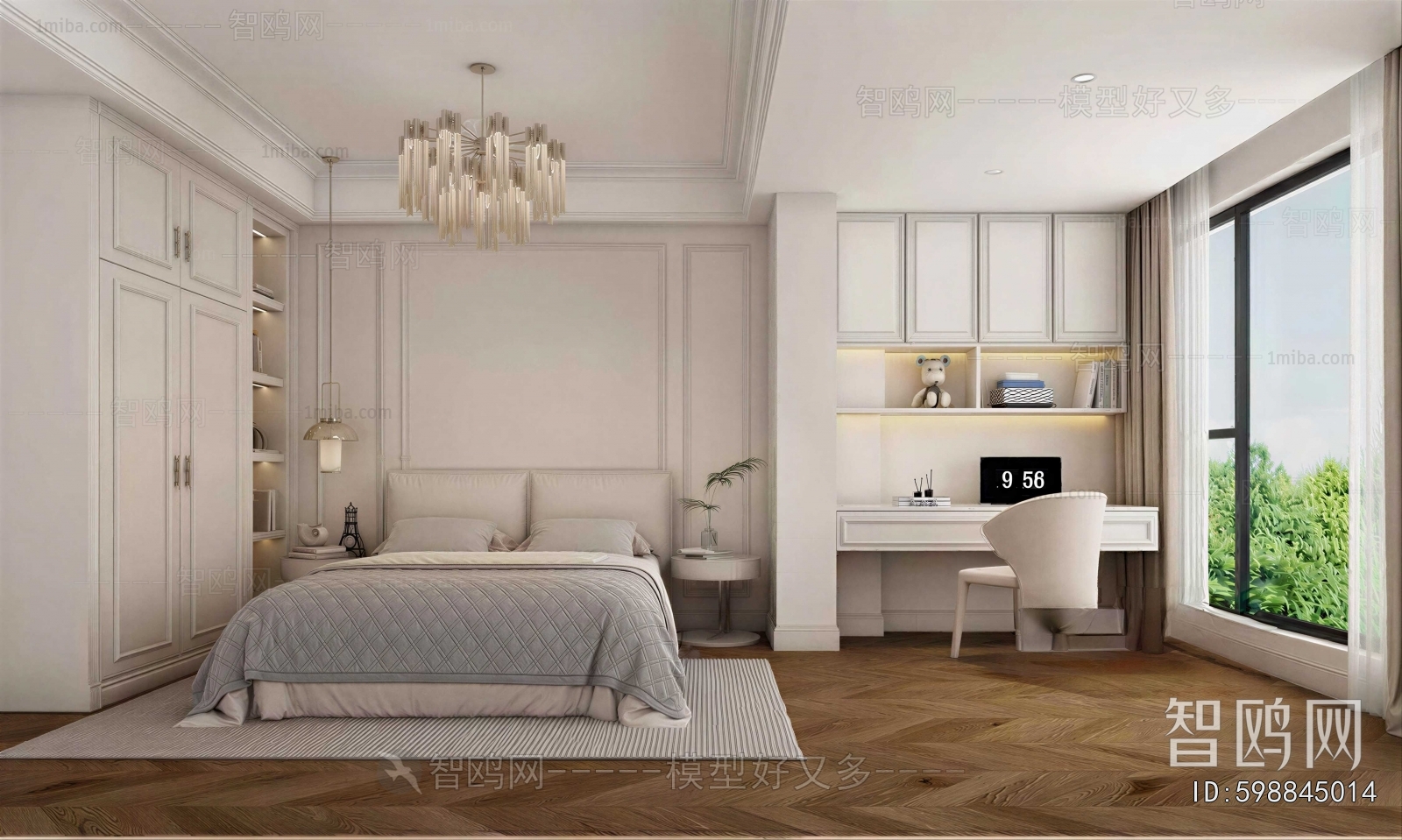 American Style Bedroom