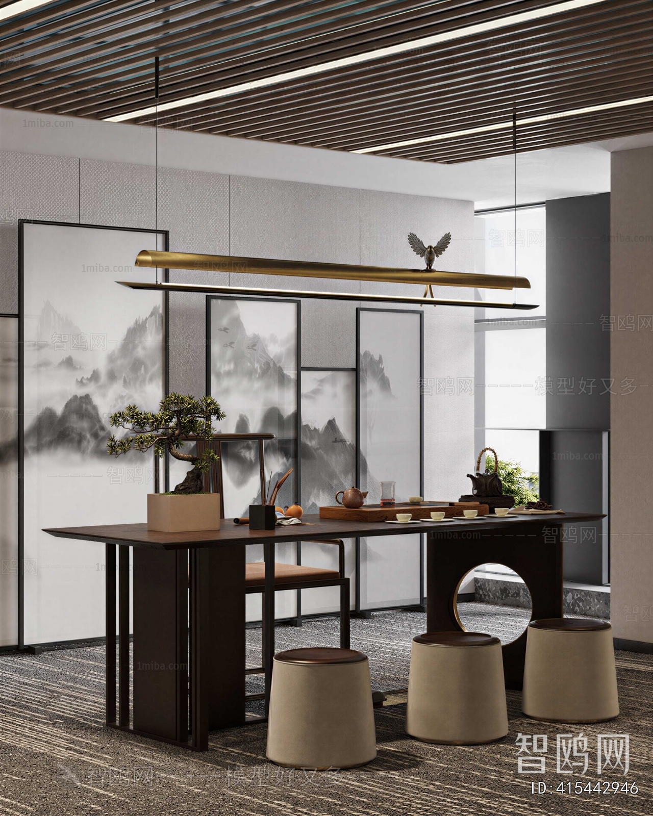 New Chinese Style Tea House