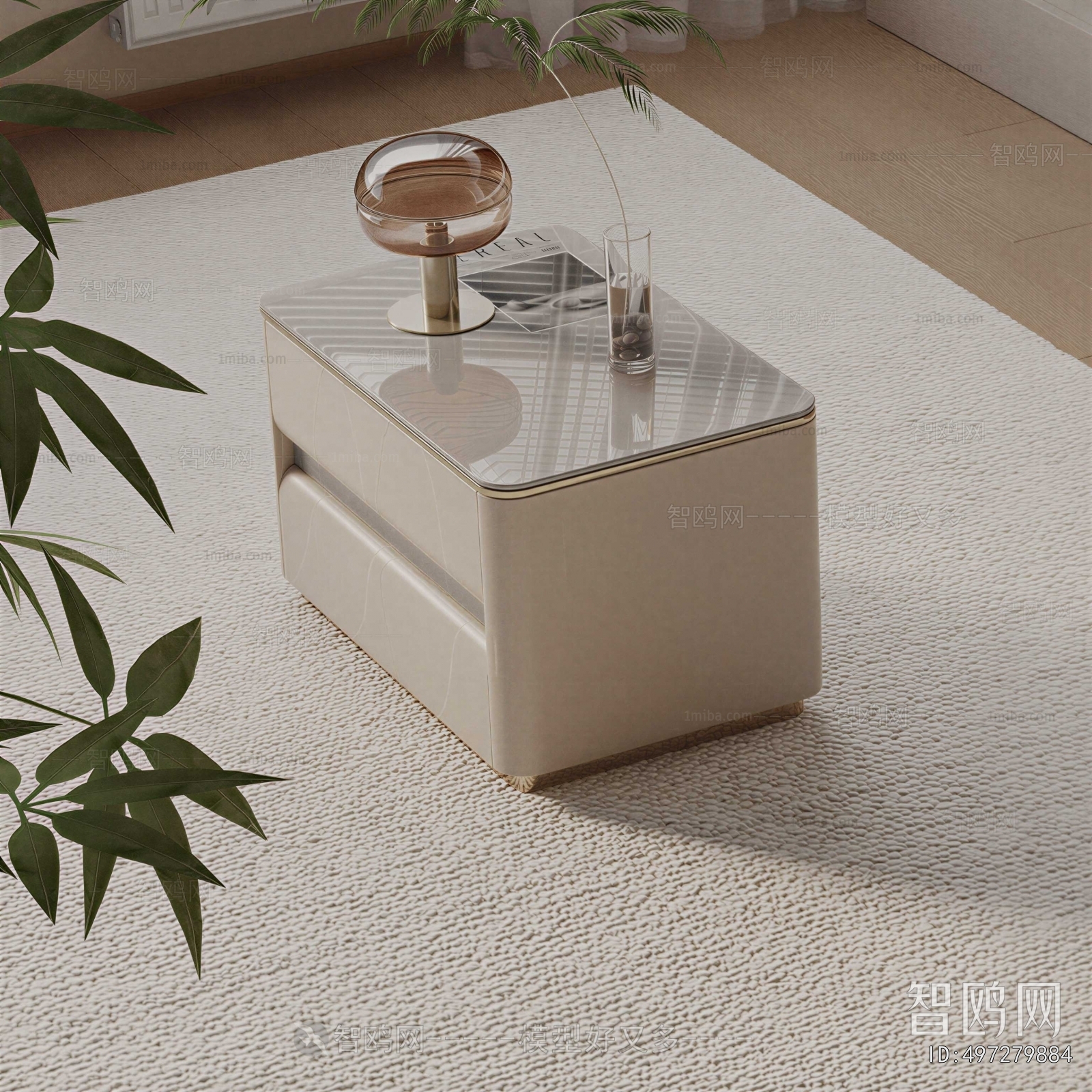 Modern Bedside Cupboard