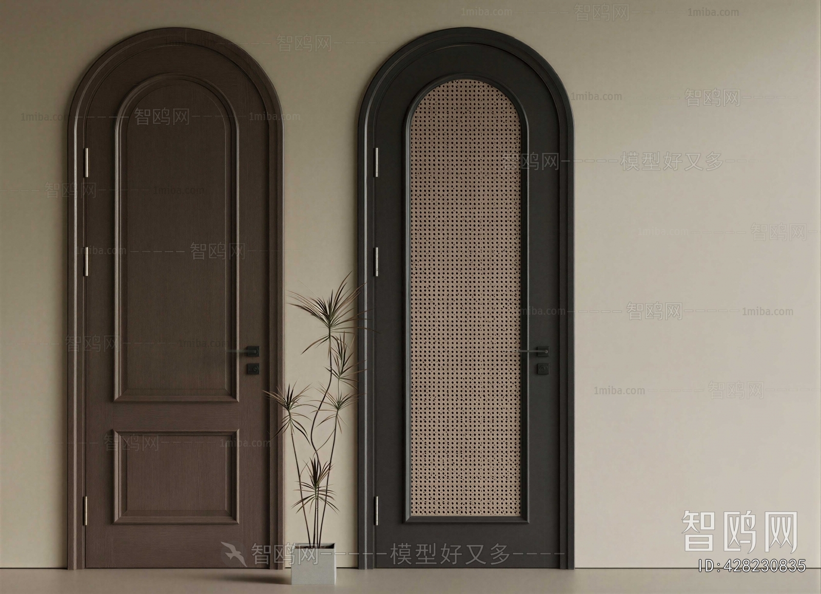 French Style Single Door