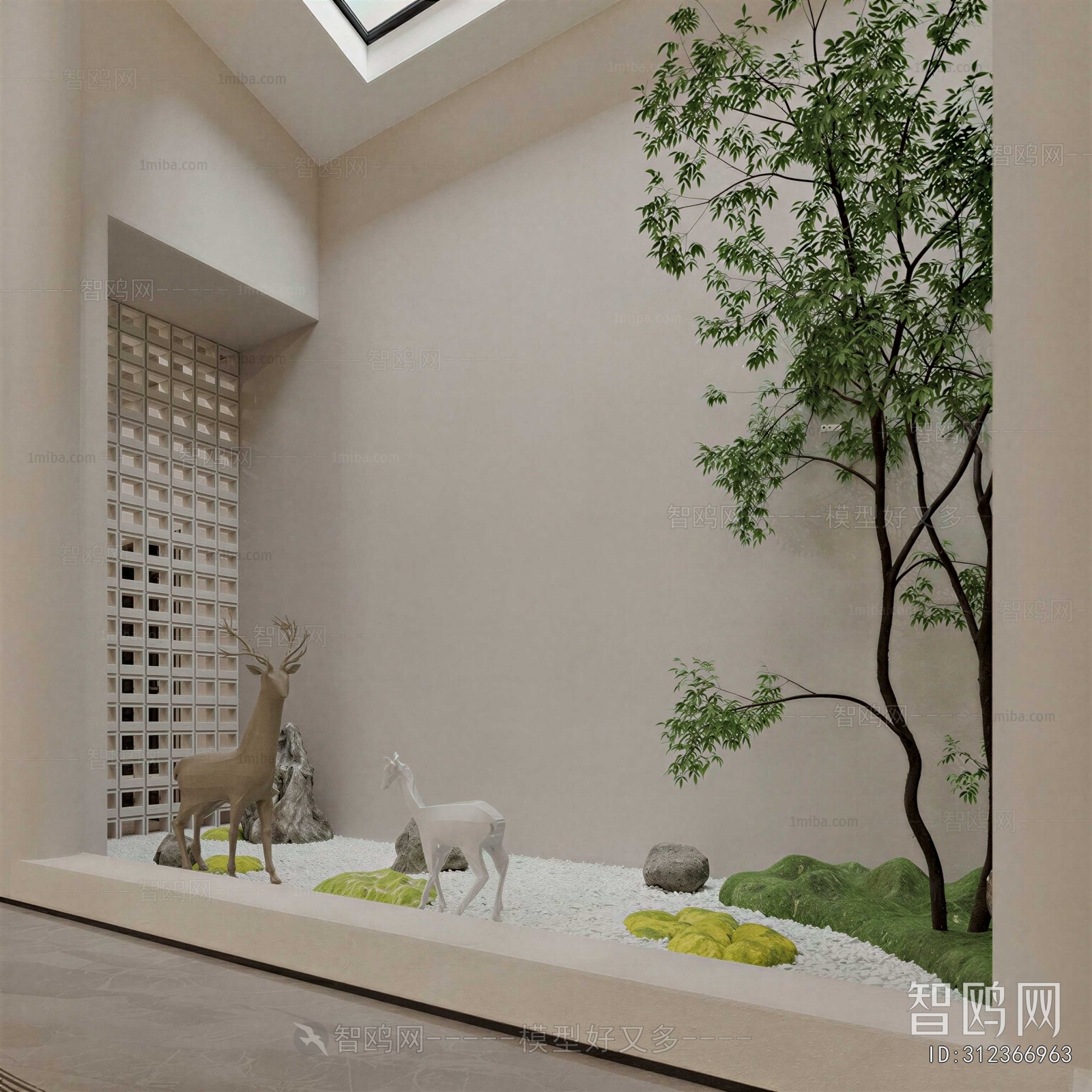 New Chinese Style Plant Landscaping