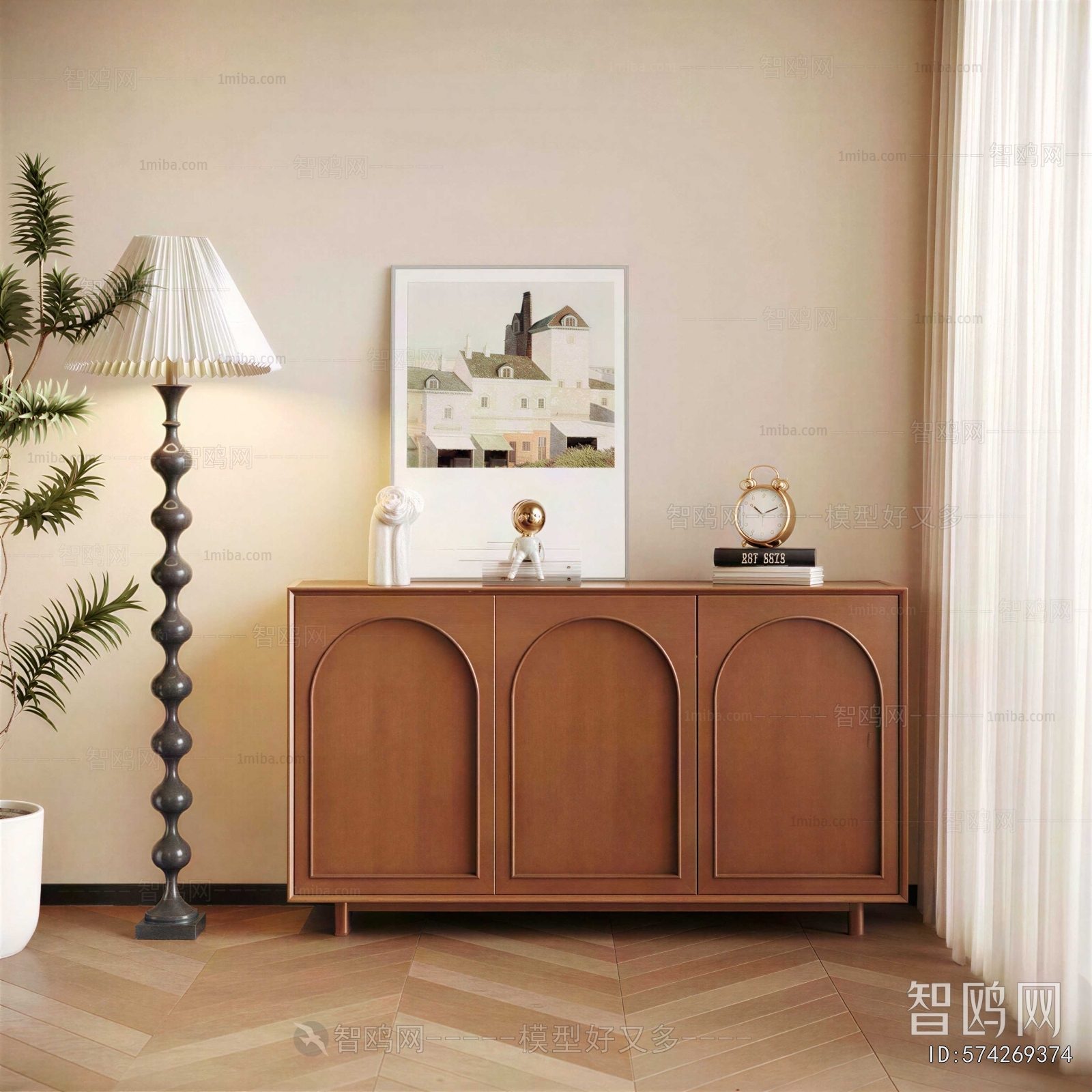 Modern Entrance Cabinet