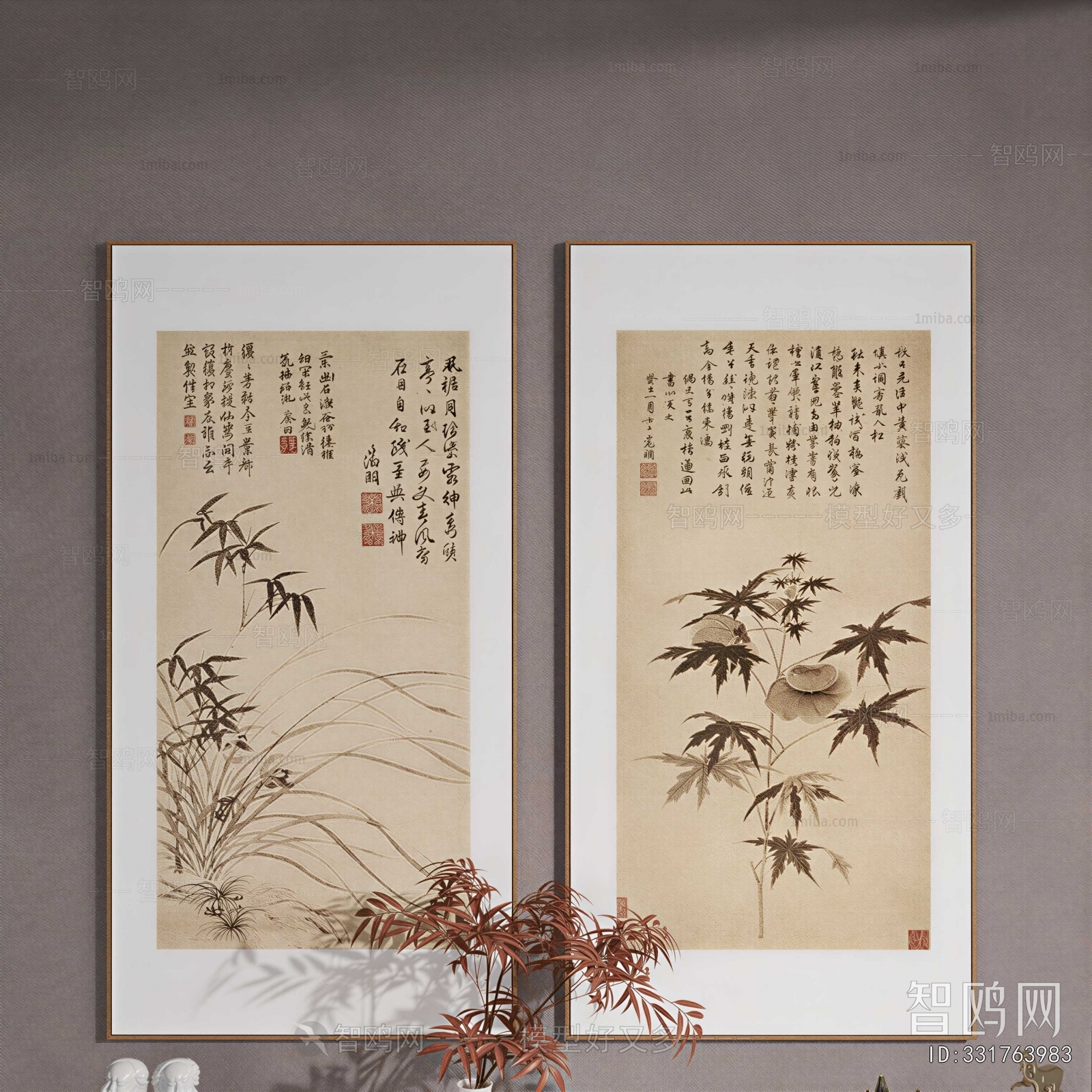 New Chinese Style Painting