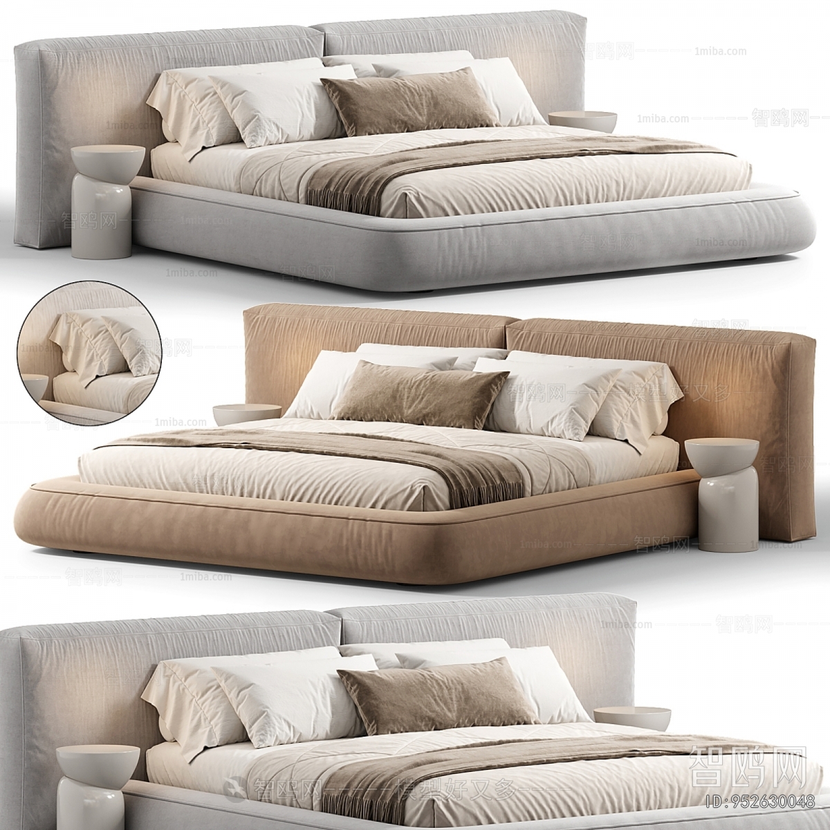 Modern Double Bed