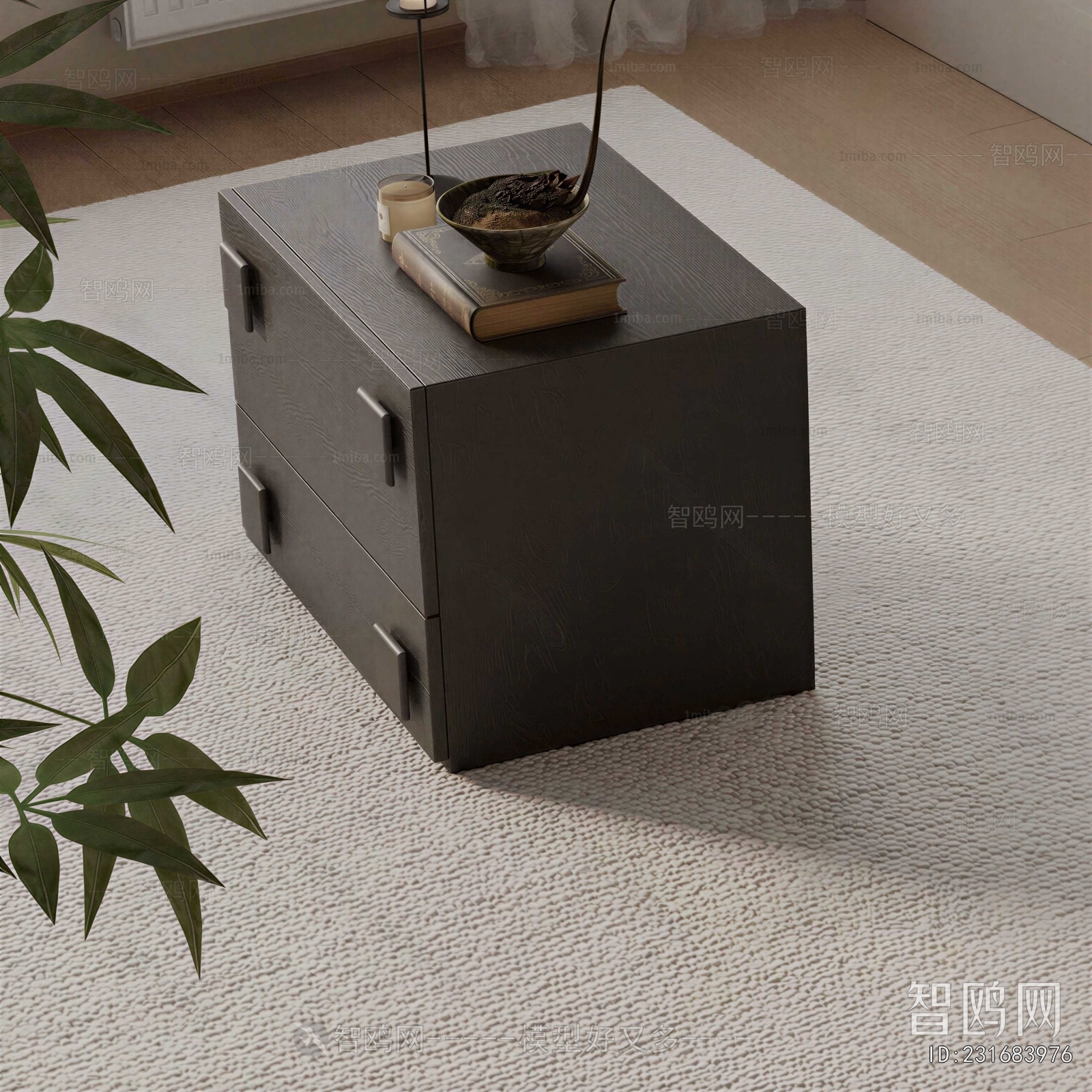 Modern Bedside Cupboard