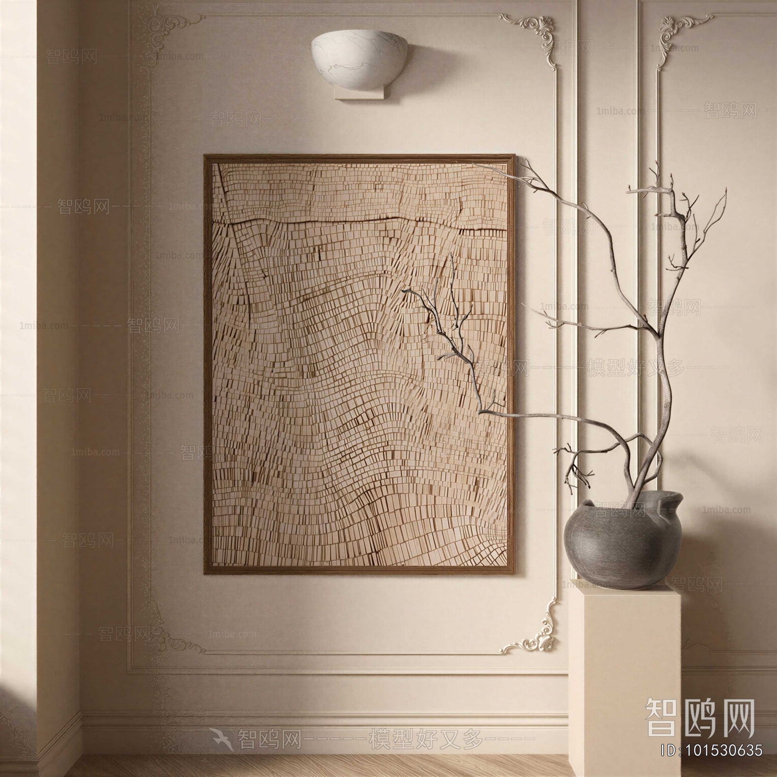 Wabi-sabi Style Painting