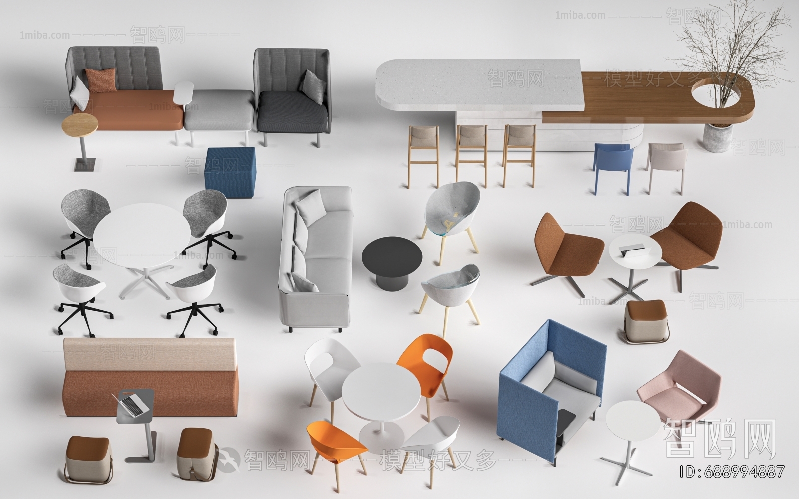 Modern Leisure Table And Chair