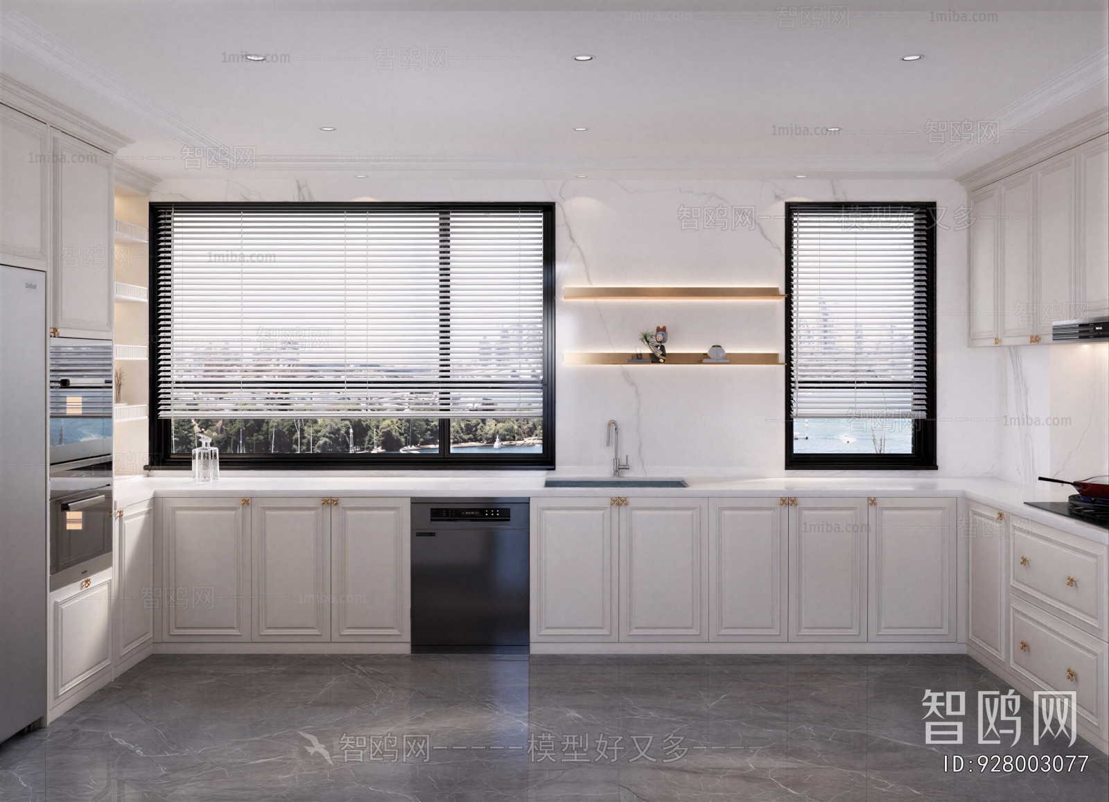 French Style The Kitchen