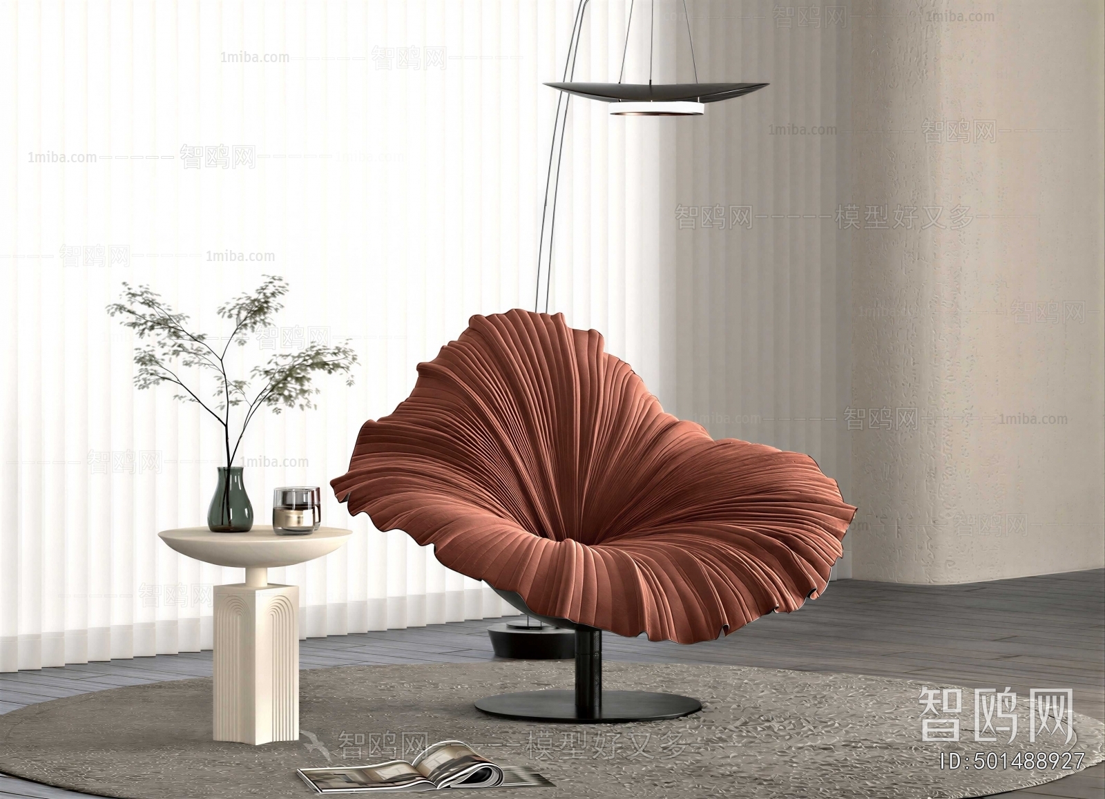 French Style Single Sofa