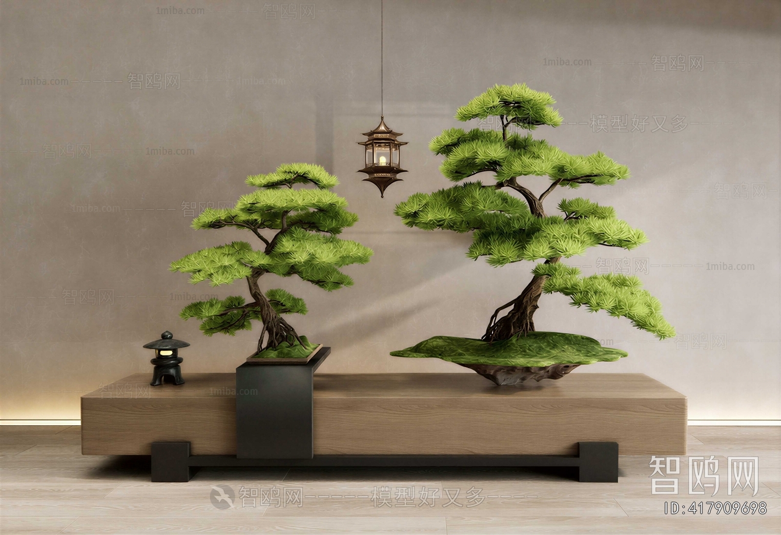 New Chinese Style Bonsai