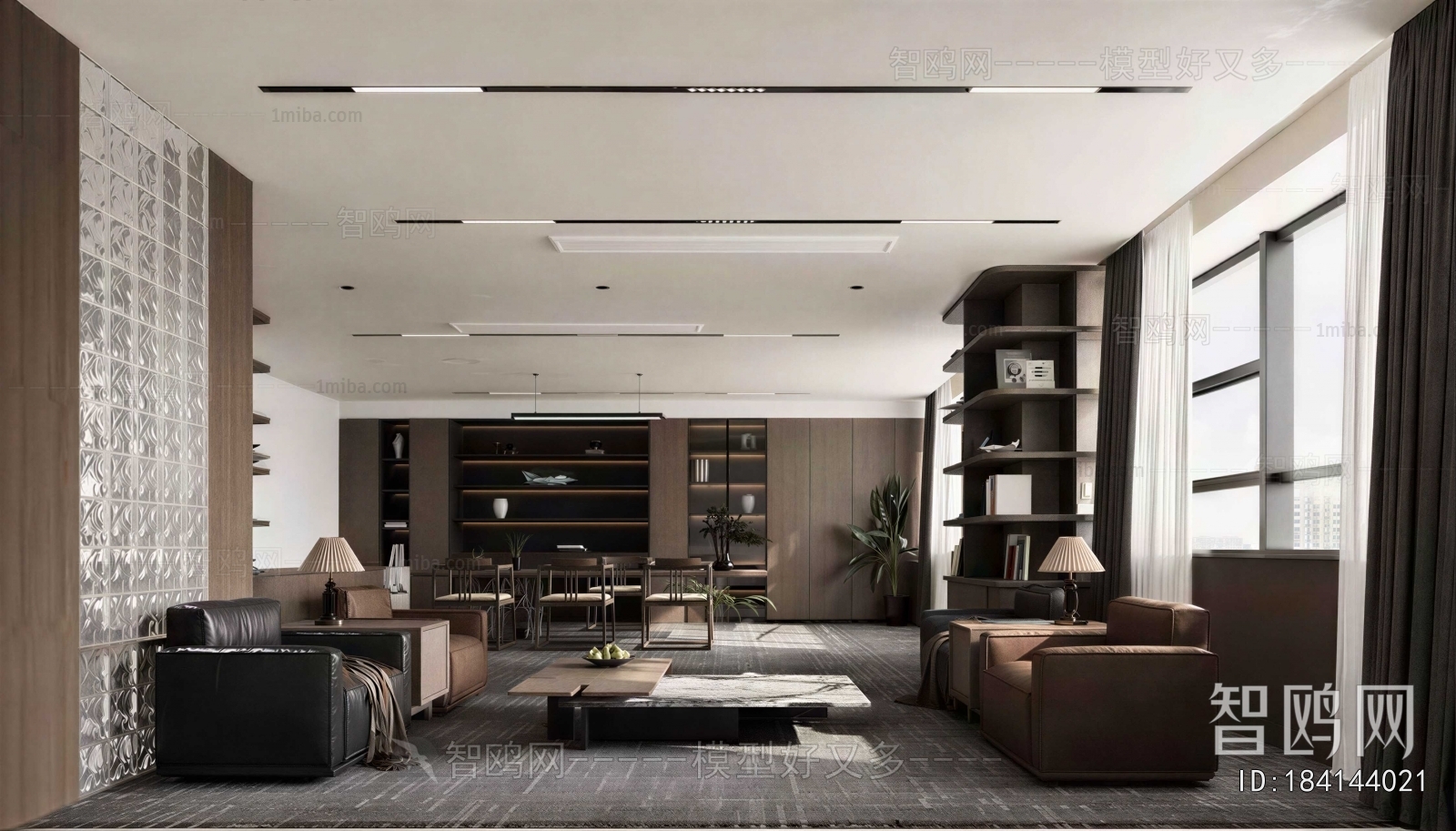 Modern Manager's Office