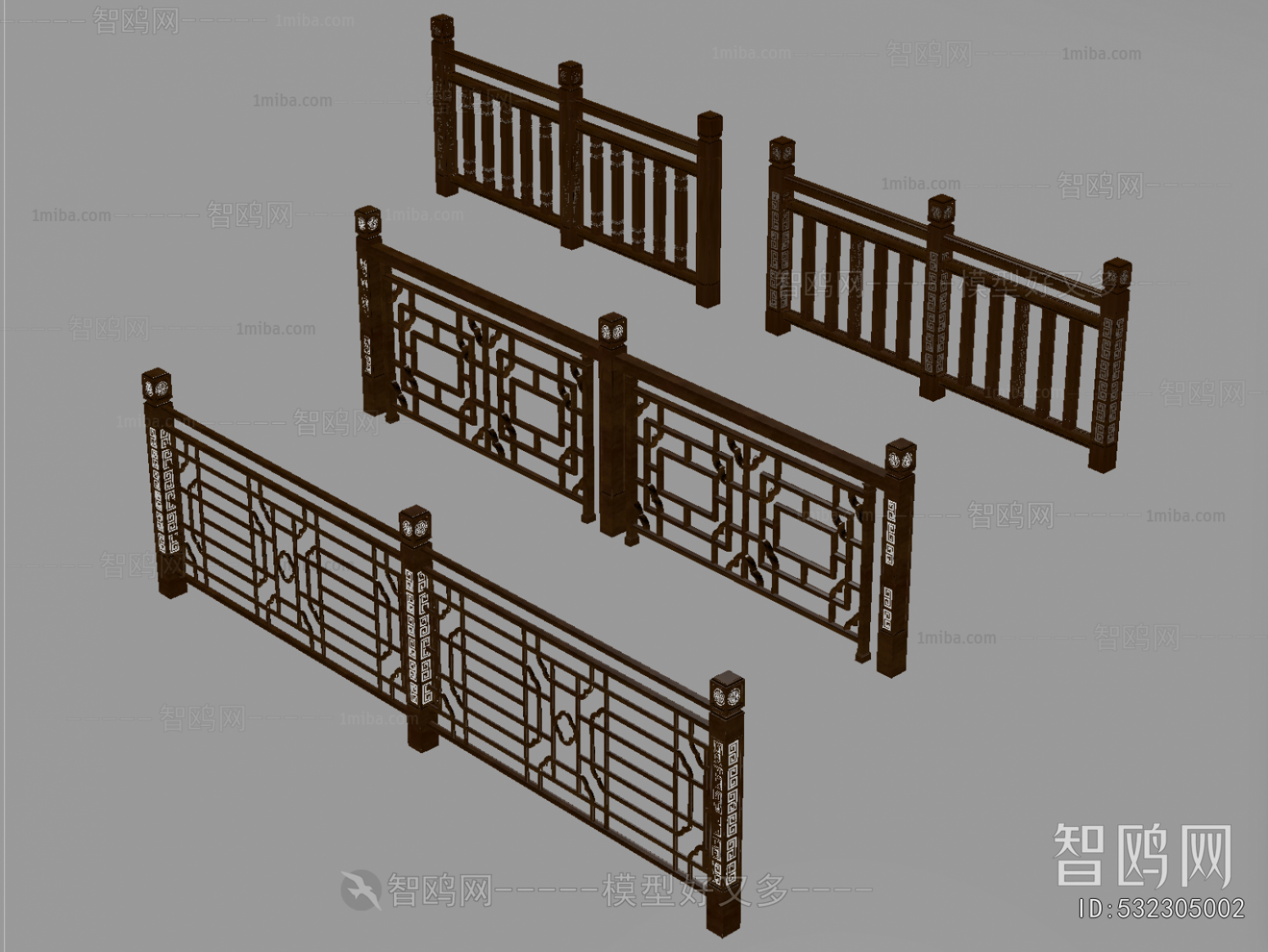 New Chinese Style Guardrail