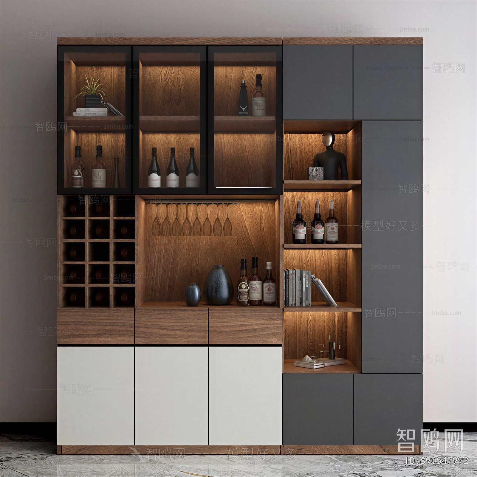 Modern Wine Cabinet