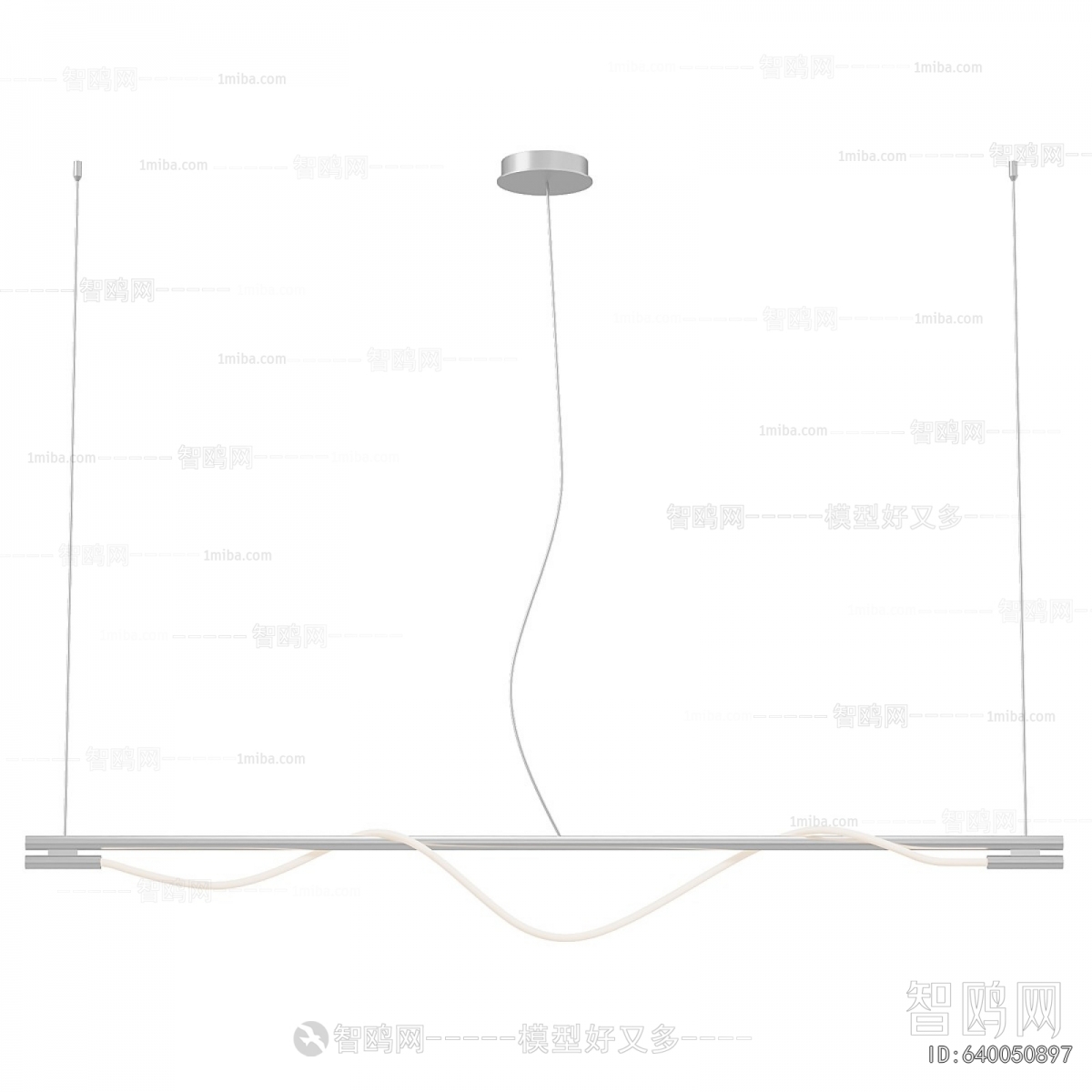 Modern Long Chandelier