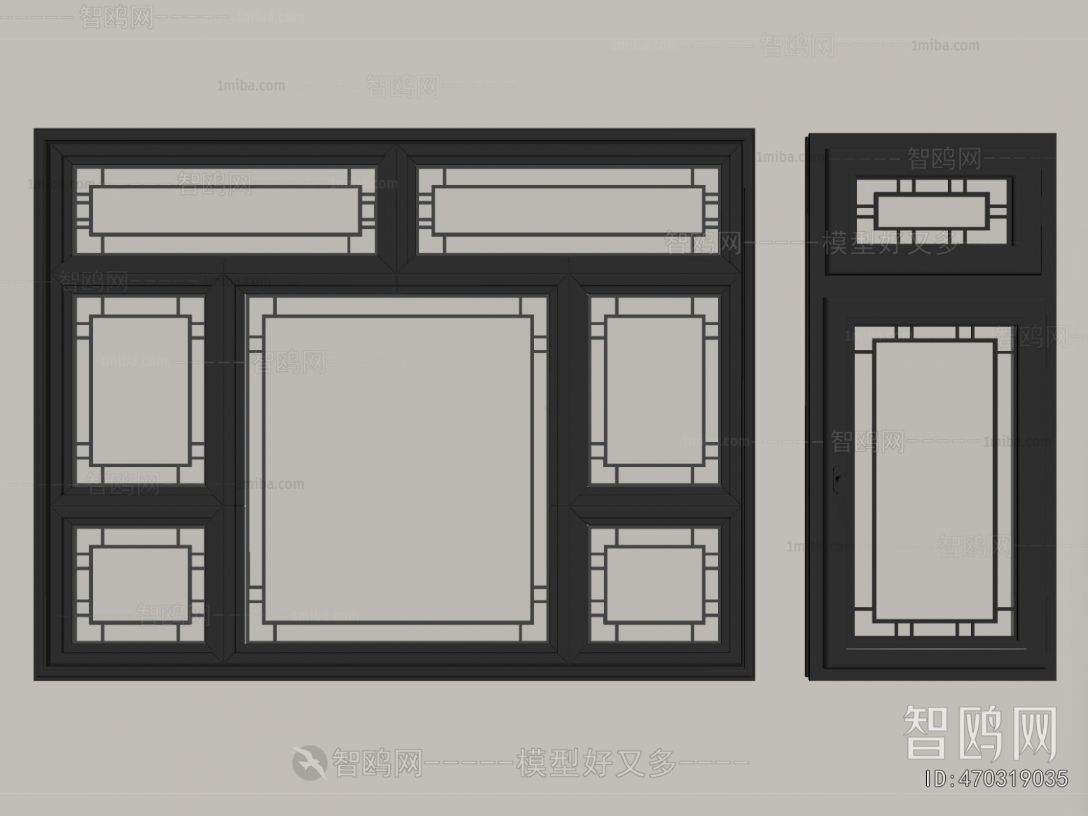 New Chinese Style Window