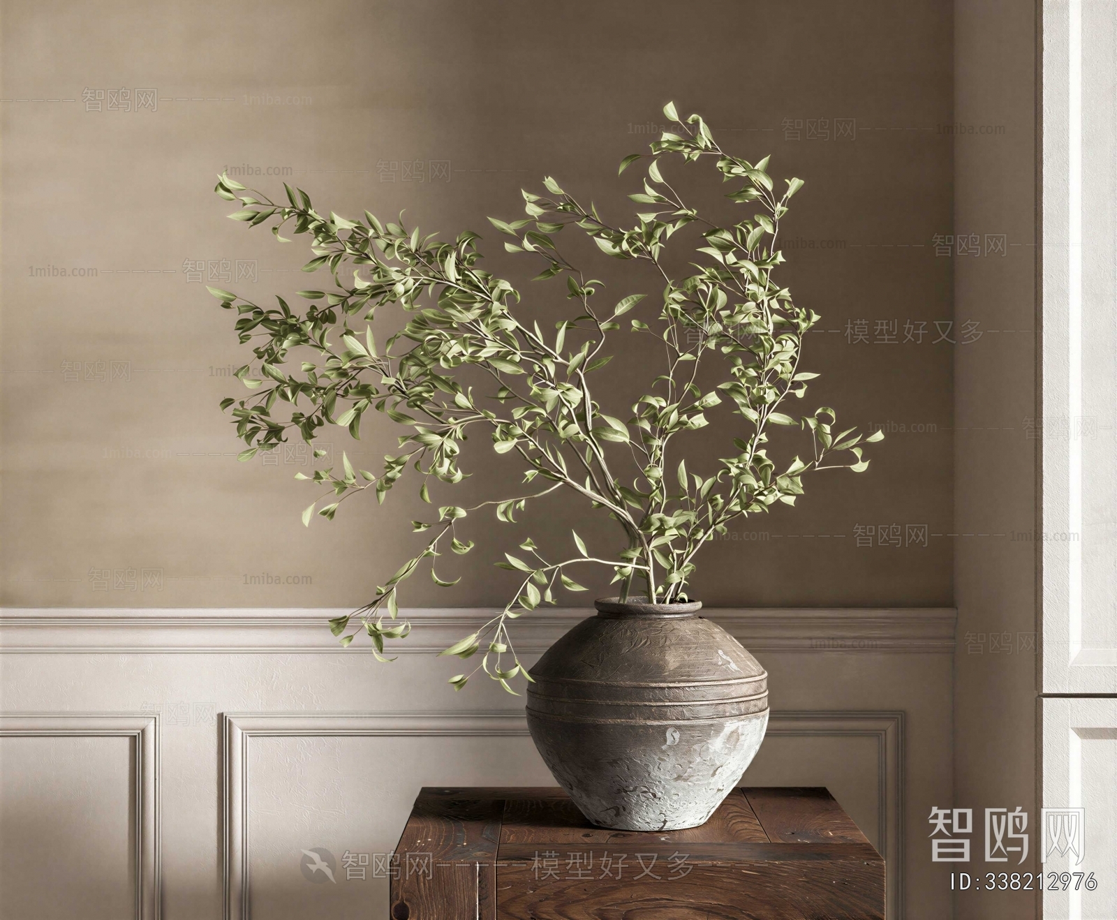 Wabi-sabi Style Flower Arrangement