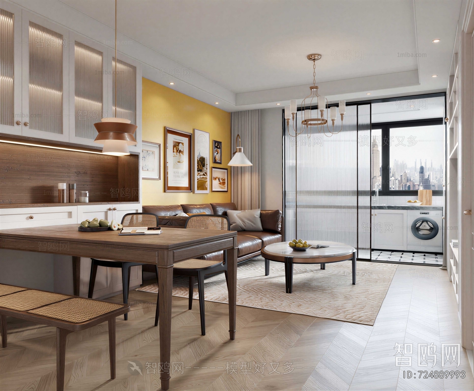 American Style A Living Room