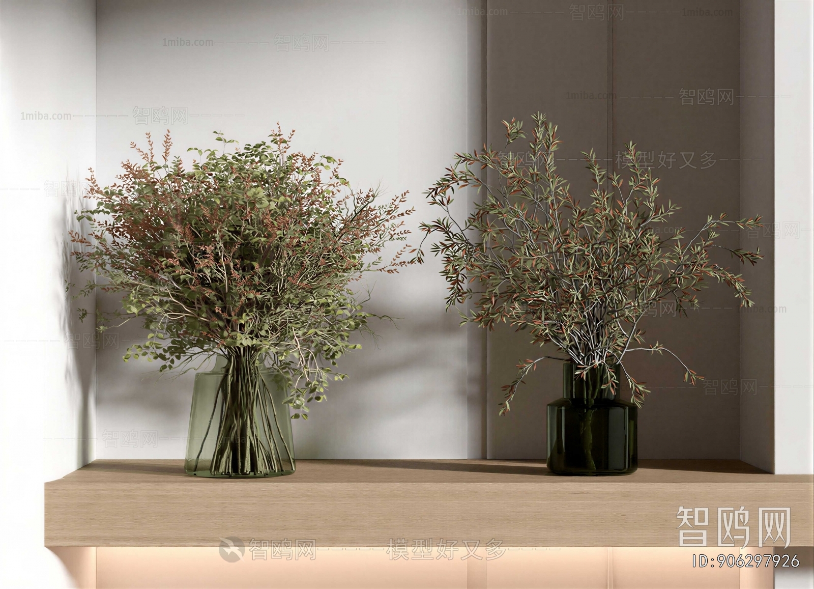 Modern Aquatic Green Plant