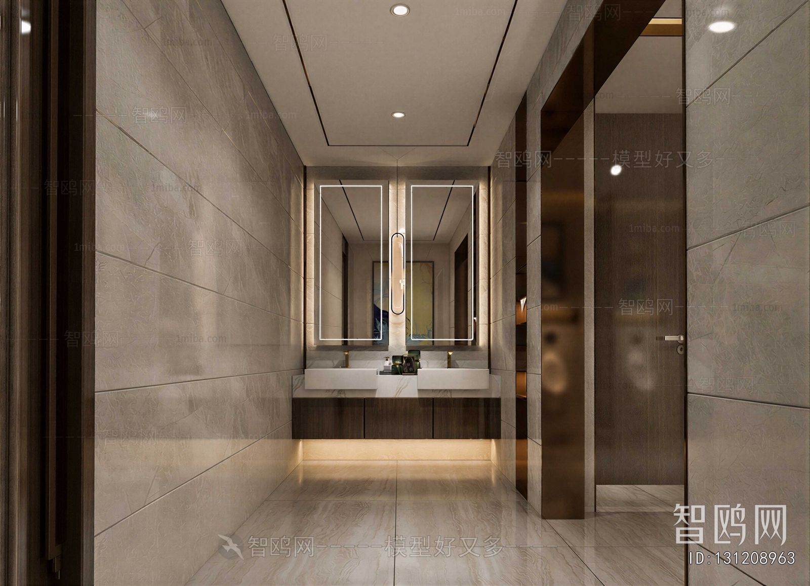 Modern Public Toilet