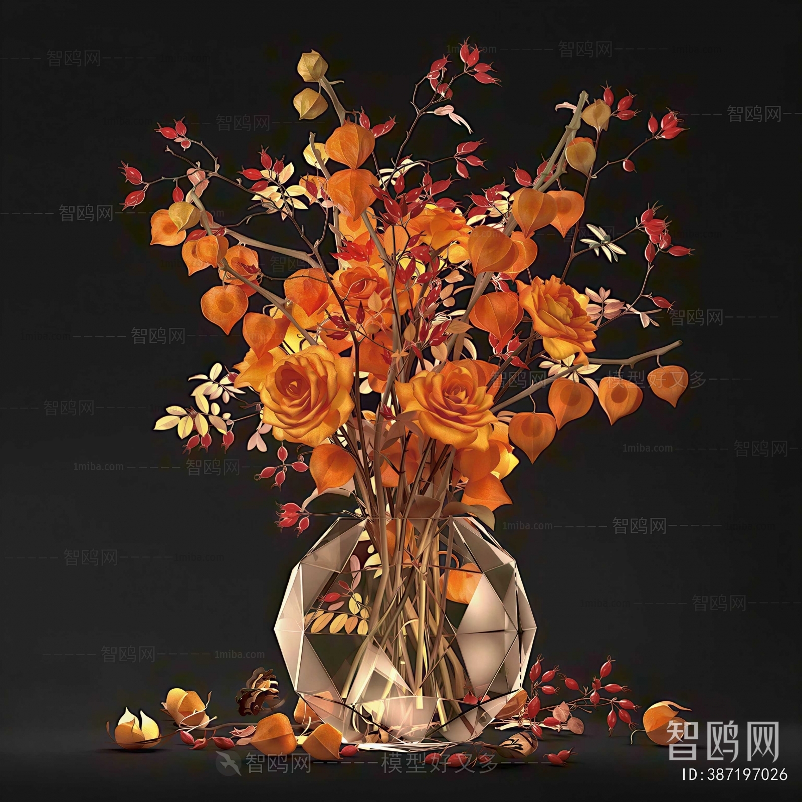 Modern Flower Arrangement