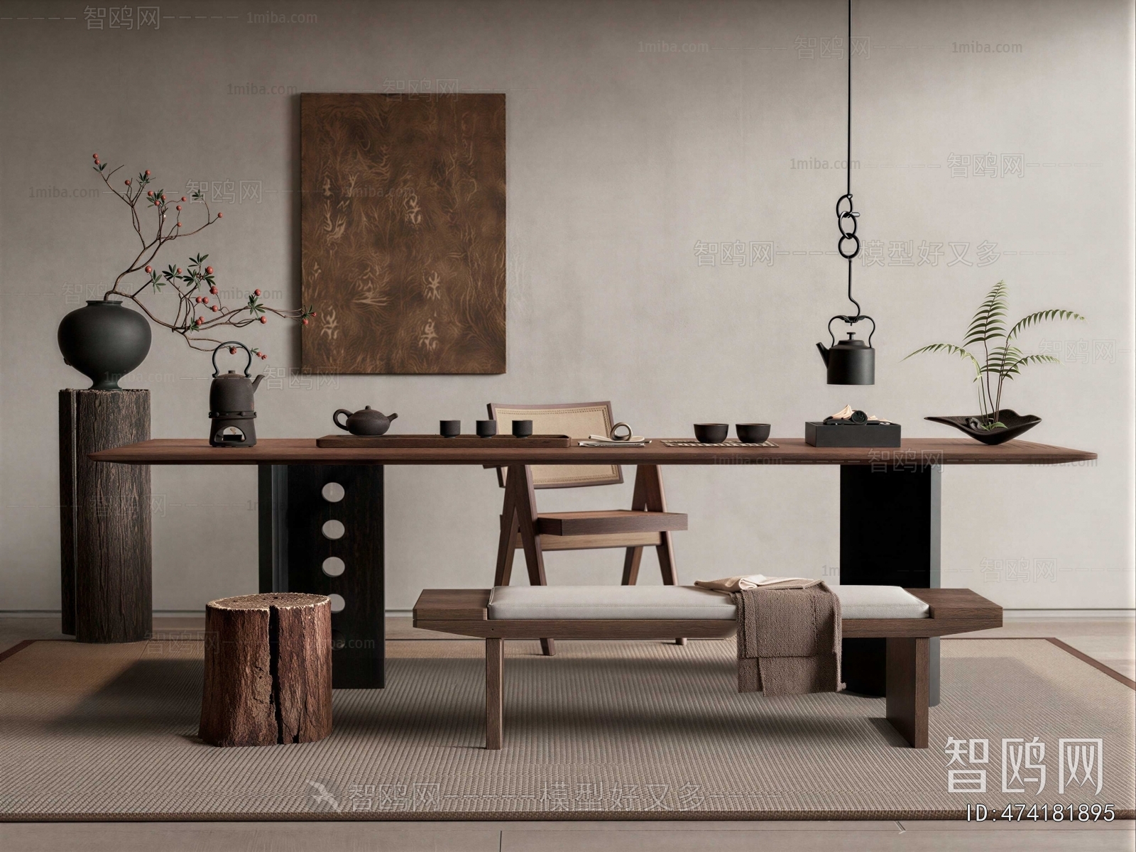 Japanese Style Tea Tables And Chairs