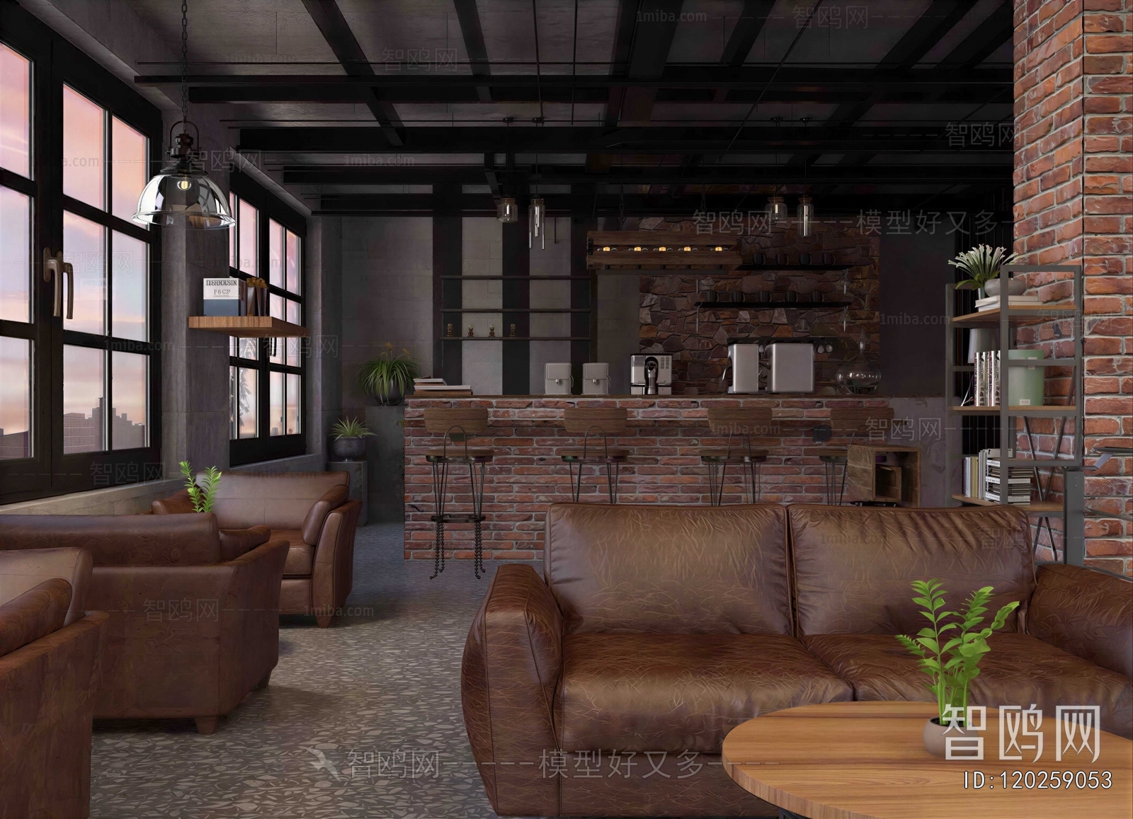 Industrial Style Cafe