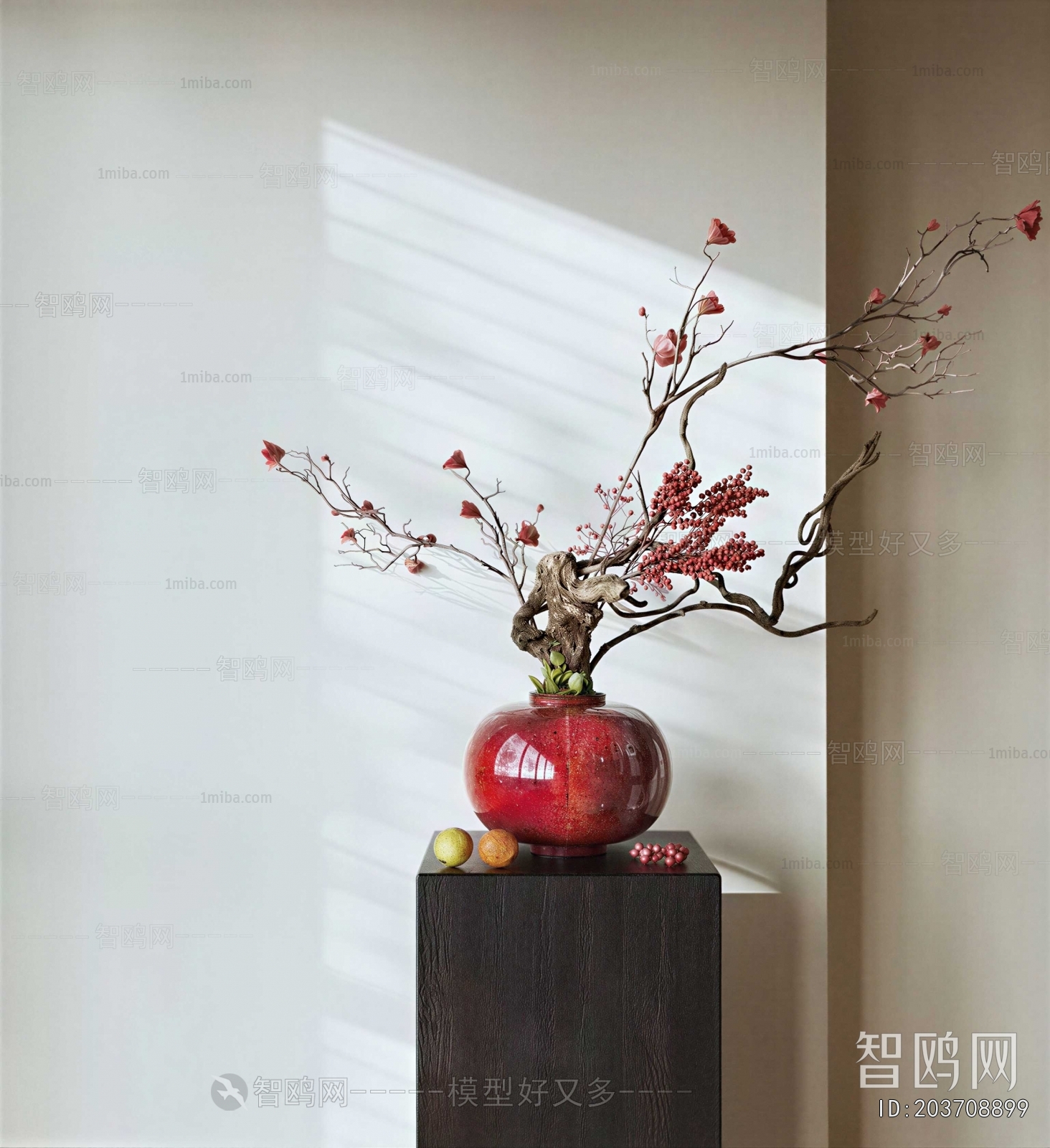 Wabi-sabi Style Flower Arrangement